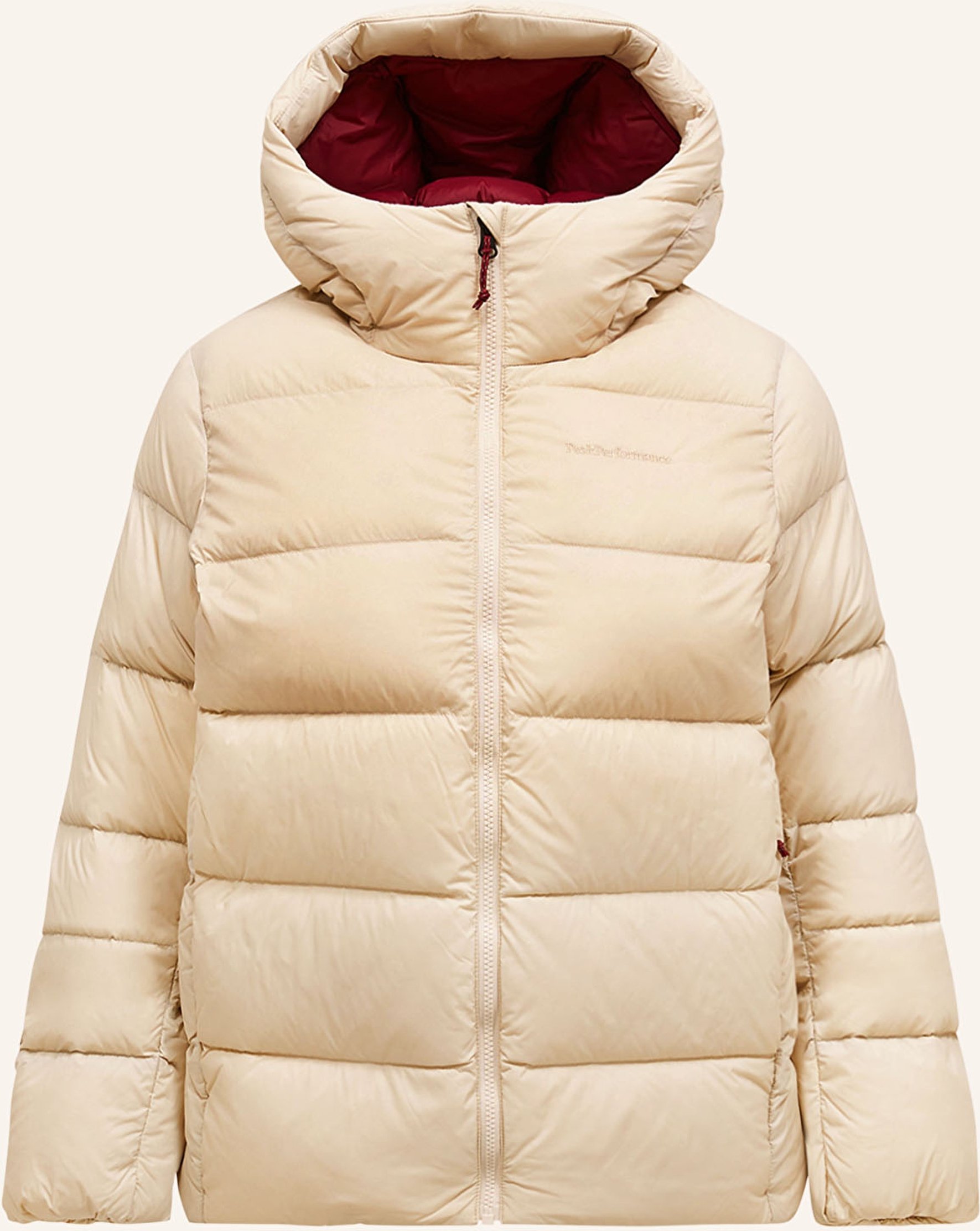Peak Performance Daunenjacke Frost beige