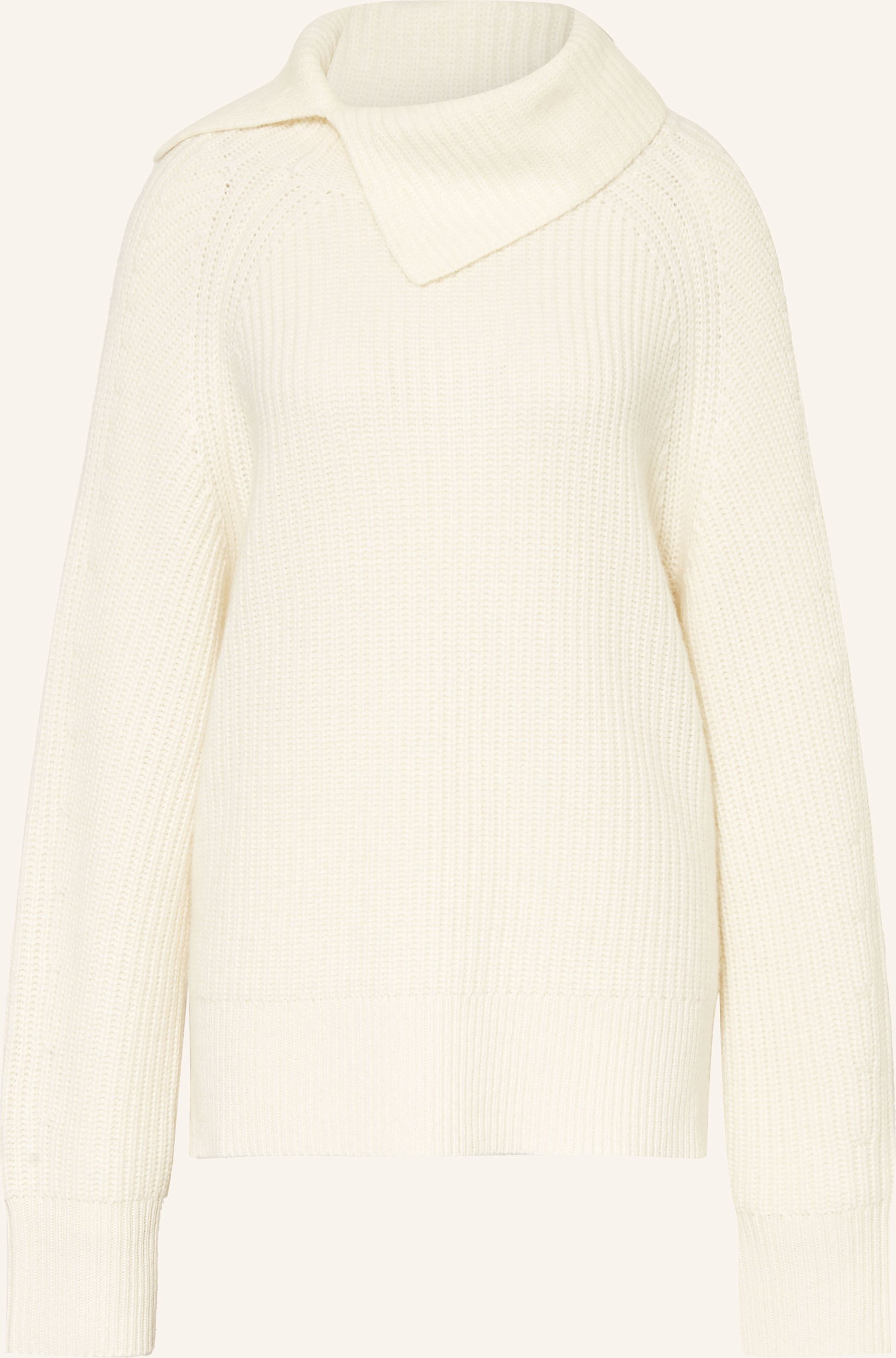 Loulou De Saison Cashmere-Pullover Cecil weiss