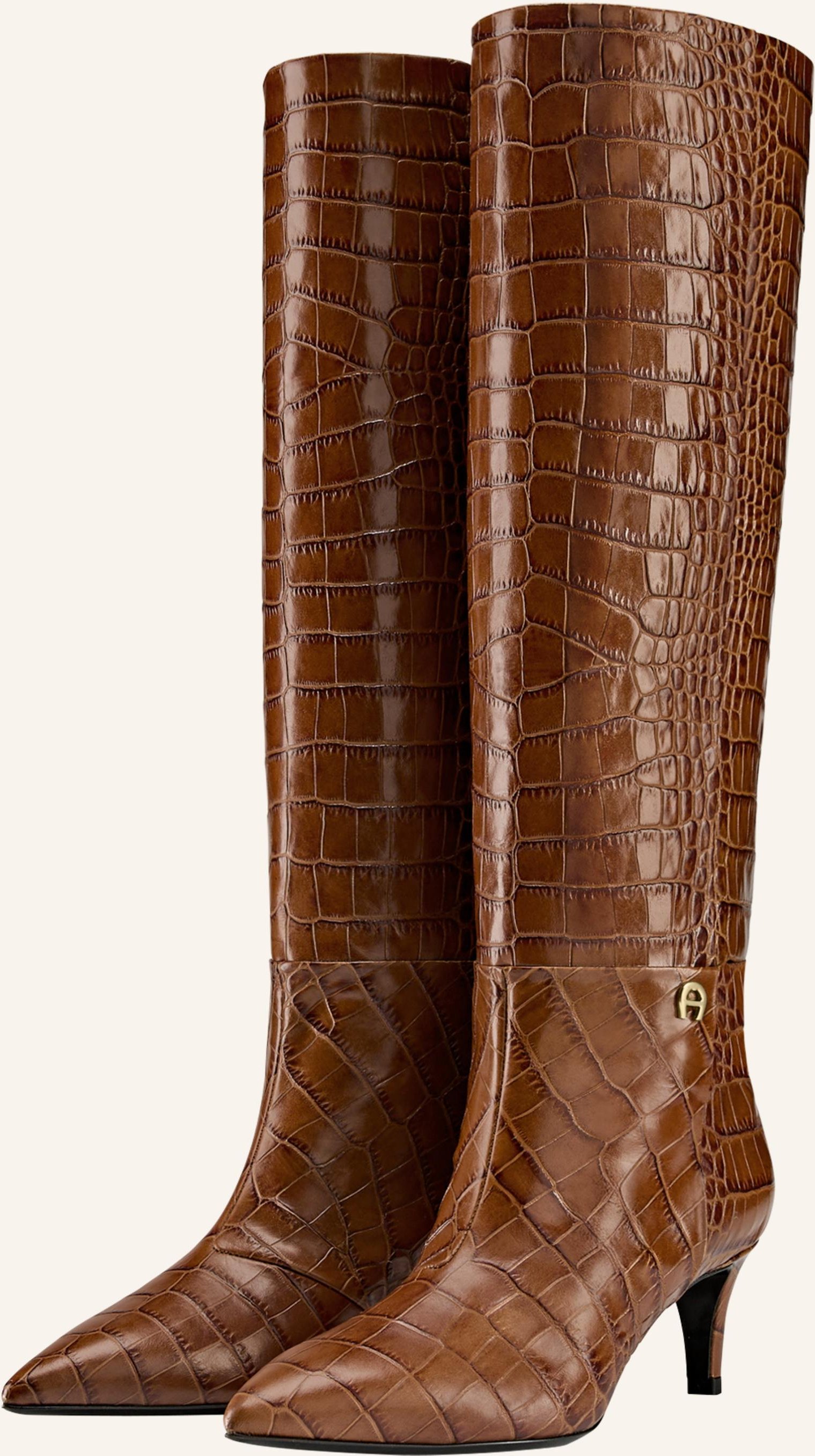 Aigner Heel Boot Madonna 14a braun