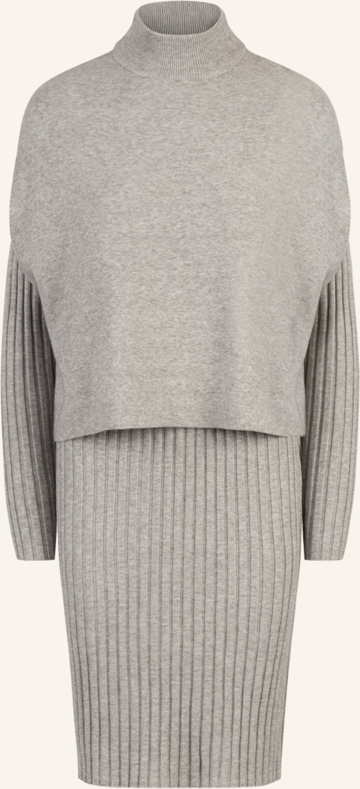 Apart Strick Set grau