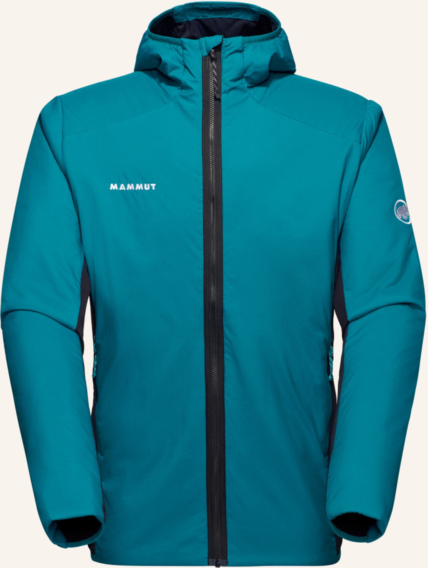 Mammut Hybridjacke Rime Light In Hybrid Mit Kapuze gruen