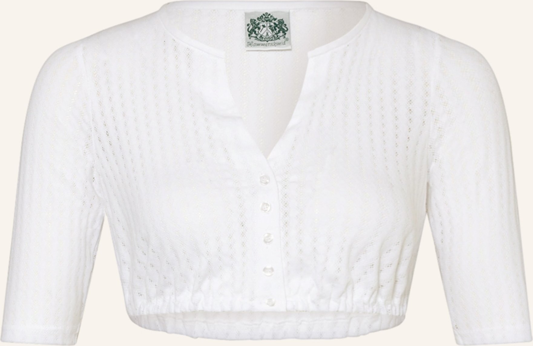 Hammerschmid Dirndlbluse Carola weiss