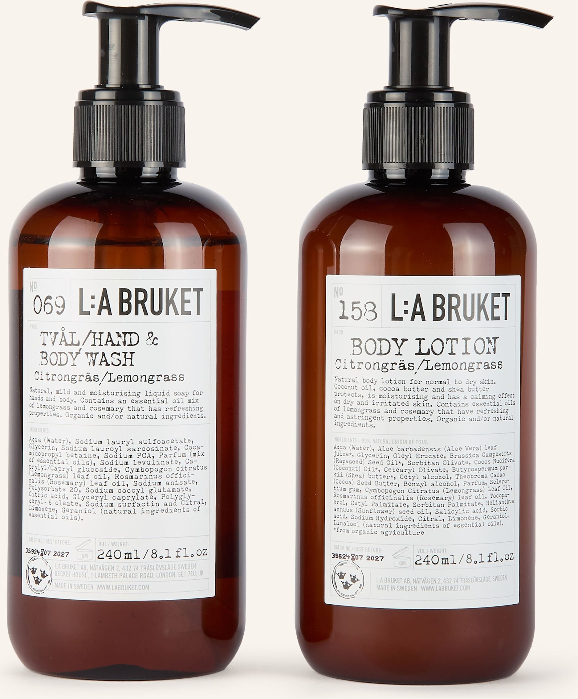 L:A Bruket Pflegeset Wintermorgen Volumen: 240 ml