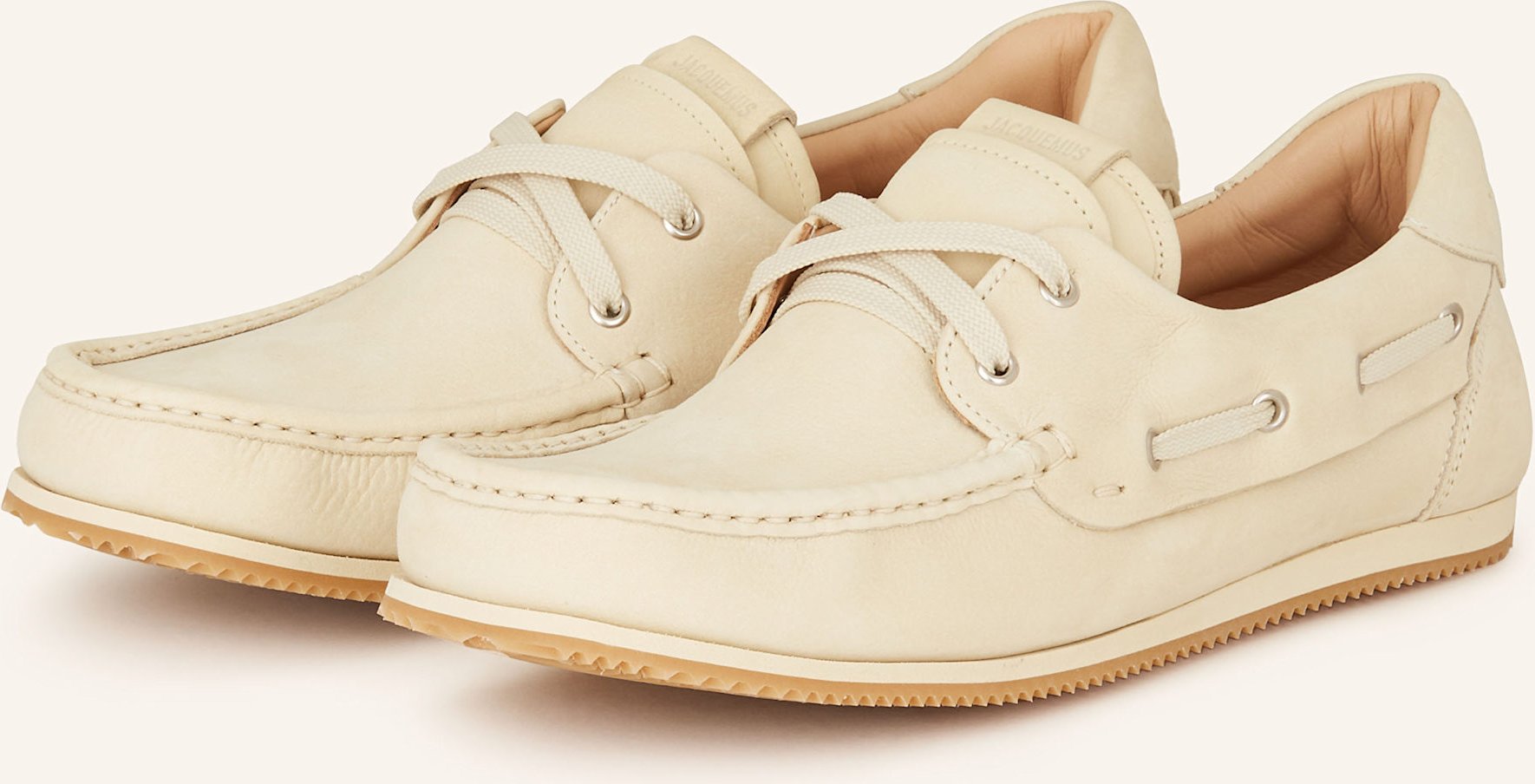 Jacquemus Bootsschuhe Les Batto beige