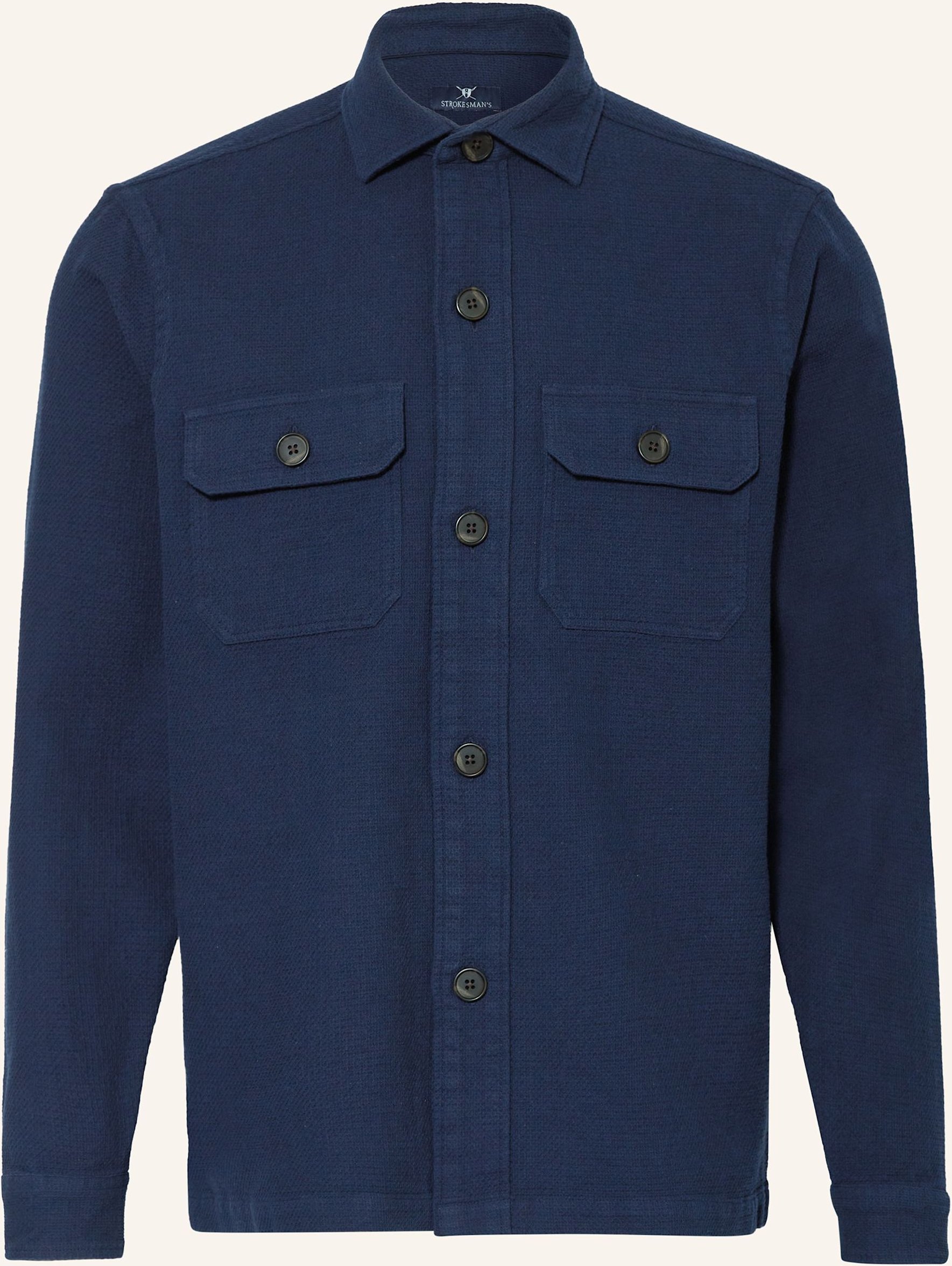 Thumbnail - Strokesman's Overshirt blau