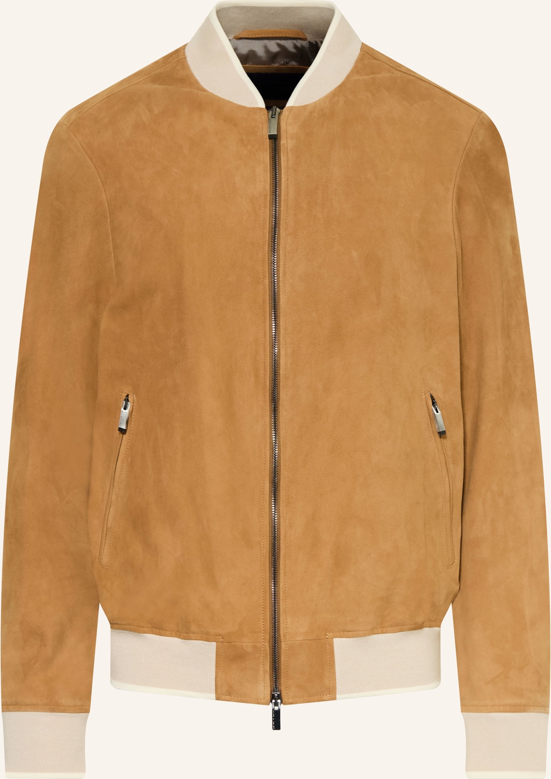 Paul & Shark Lederblouson braun