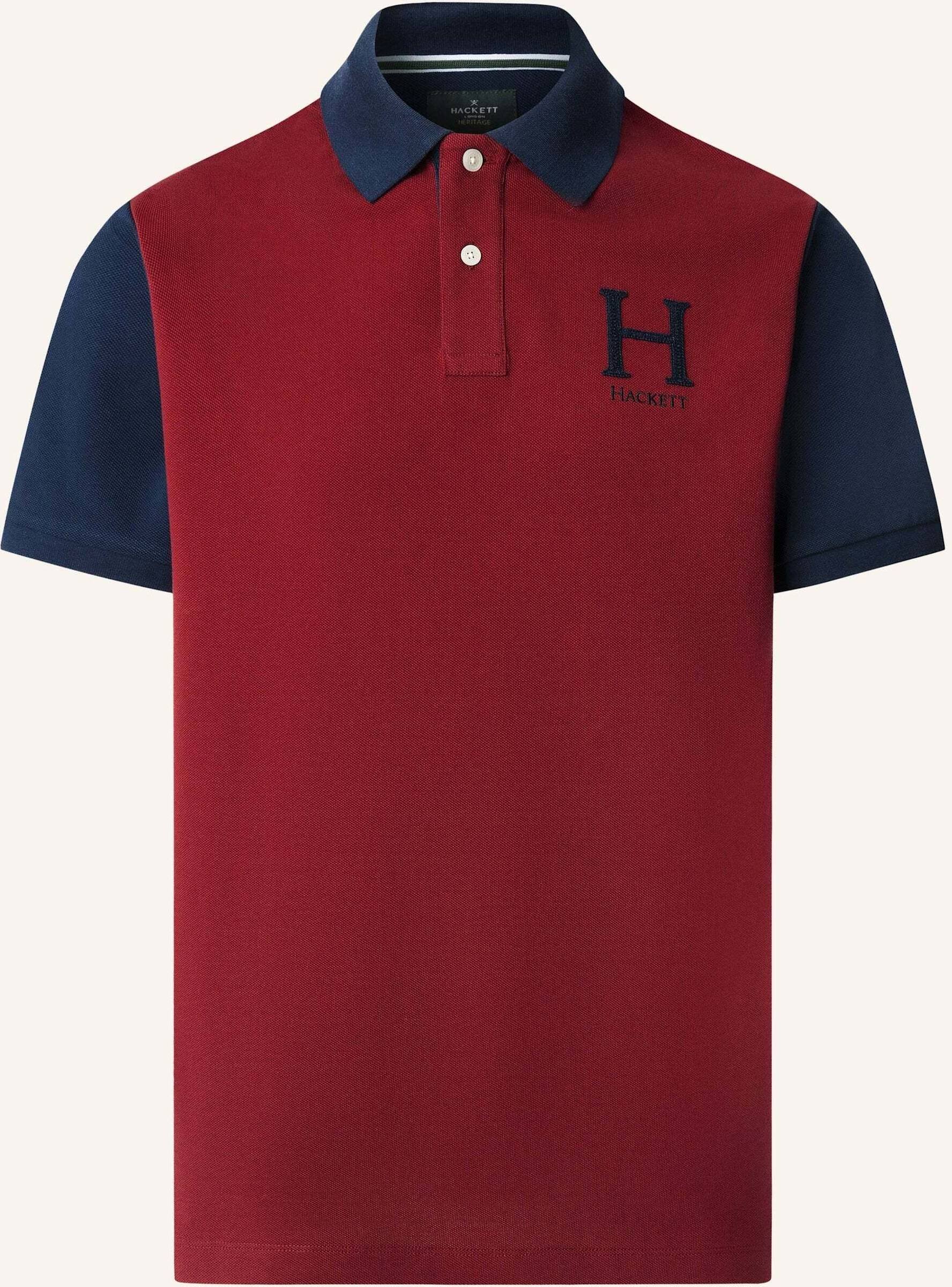 Hackett London Poloshirt Heritage Peaks Multi rot