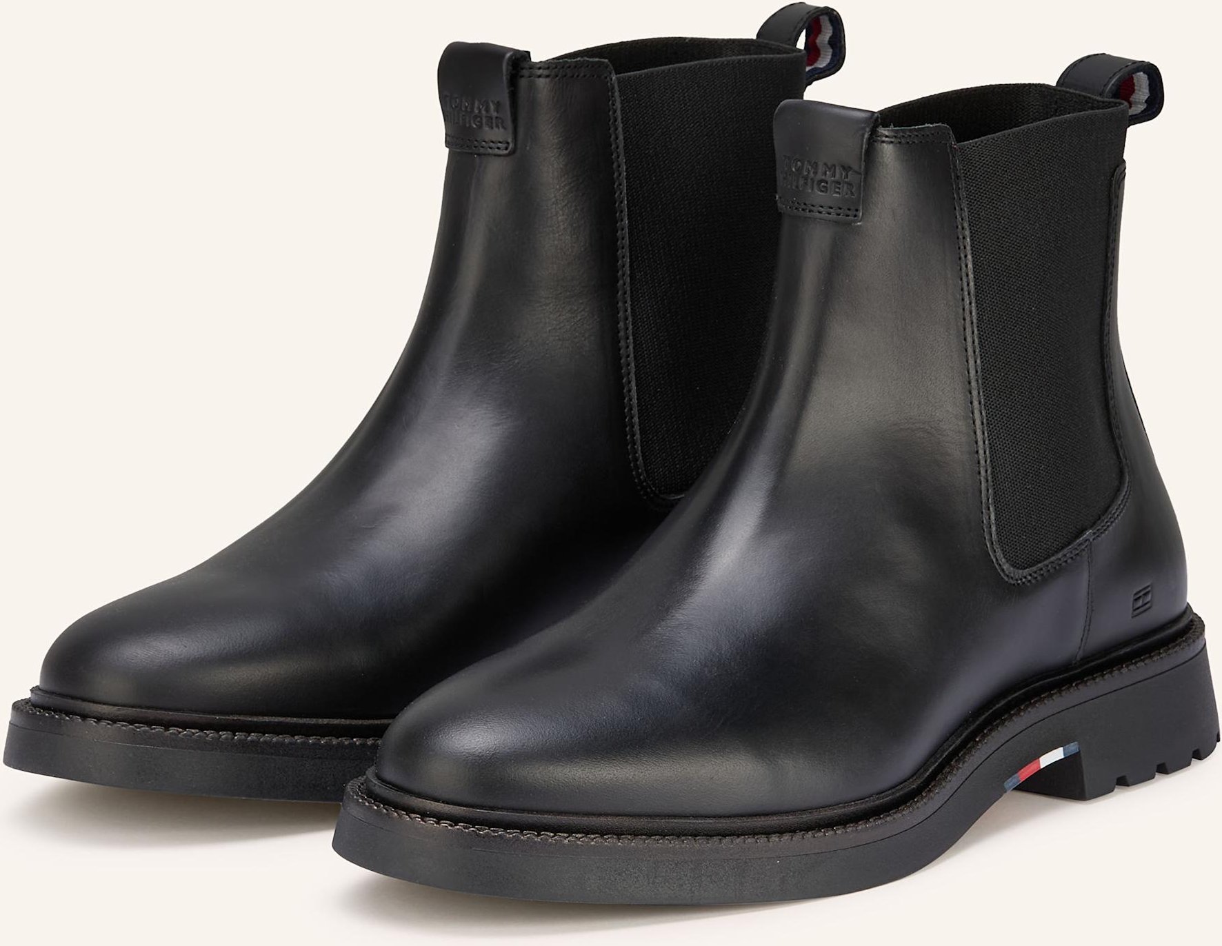 Tommy Hilfiger Chelsea-Boots schwarz