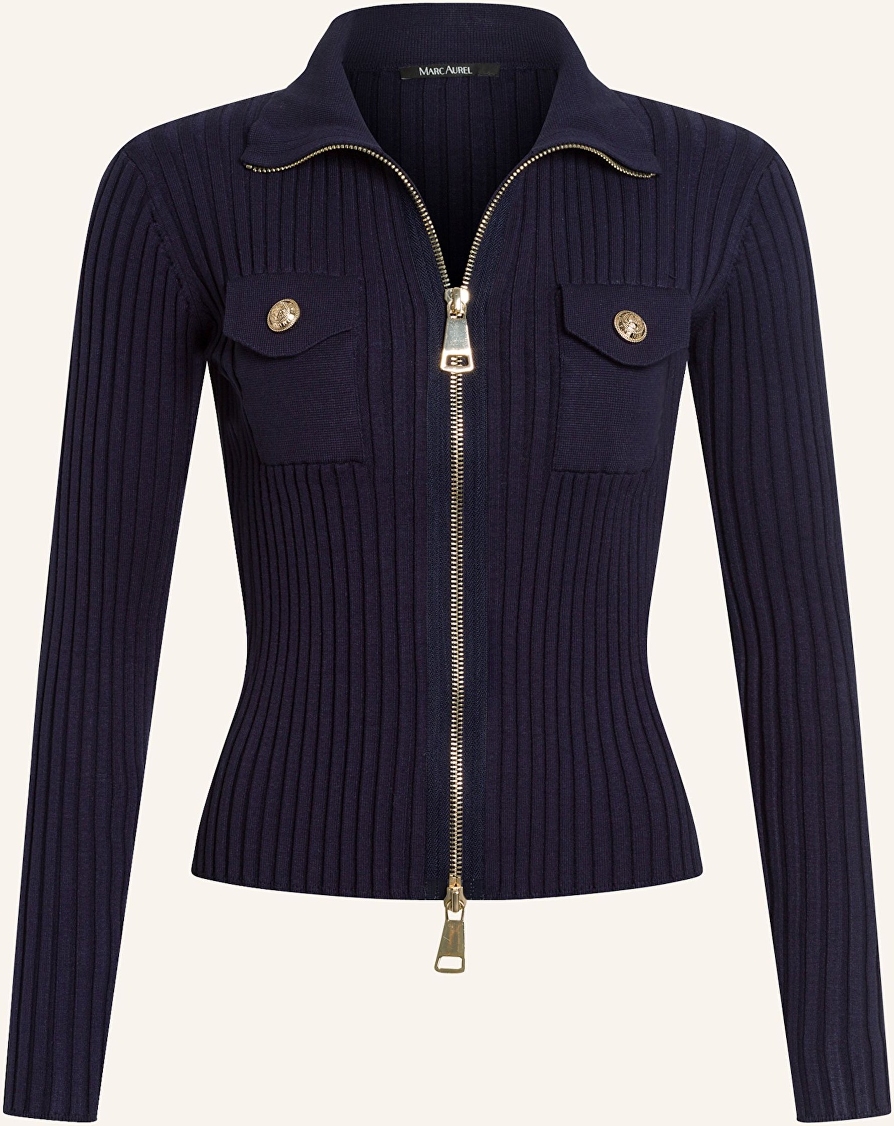 Thumbnail - Marc Aurel Strickjacke blau