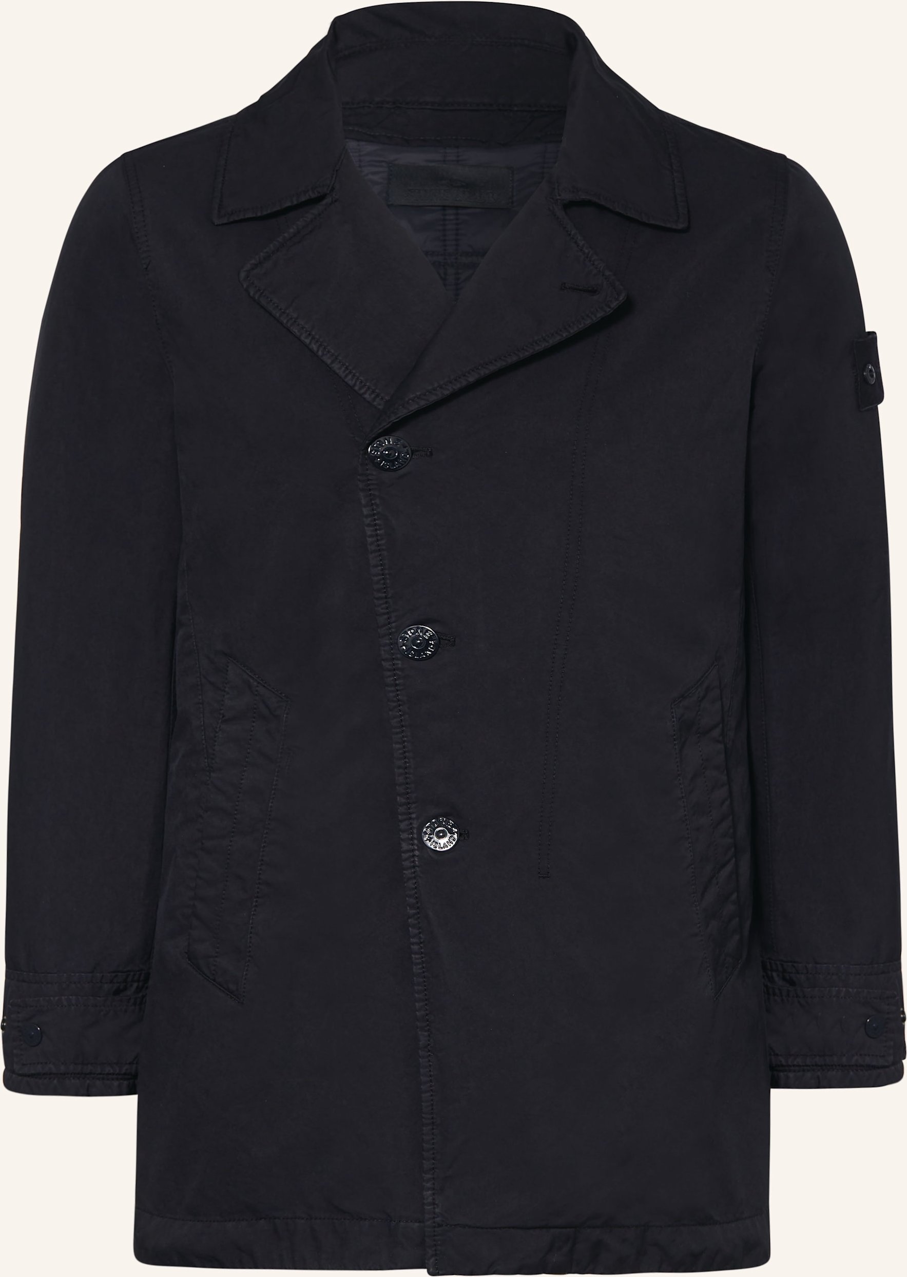 Stone Island Parka Ghost Mit Primaloft®-Isolierung blau