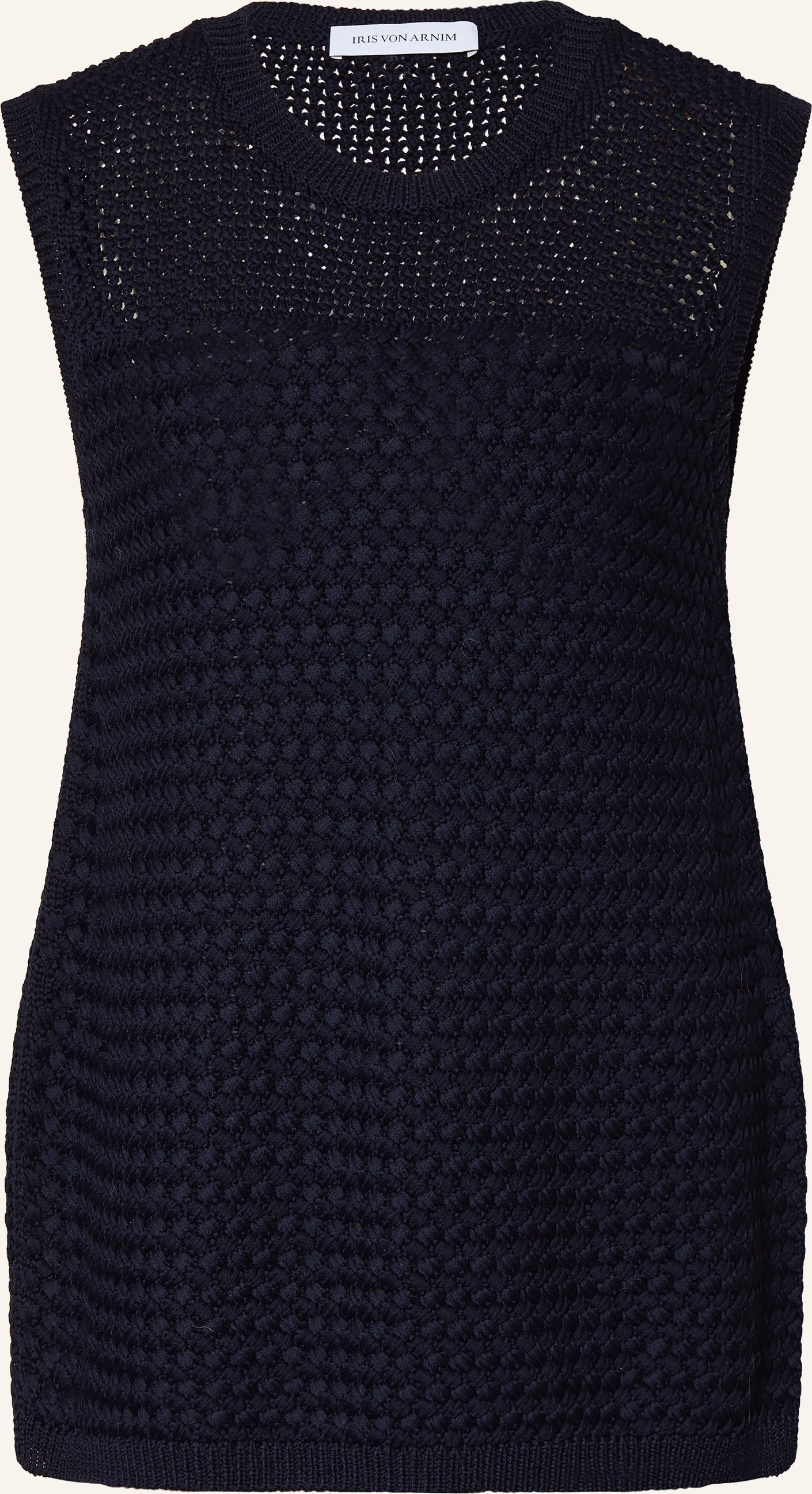 Iris Von Arnim Stricktop Carima blau