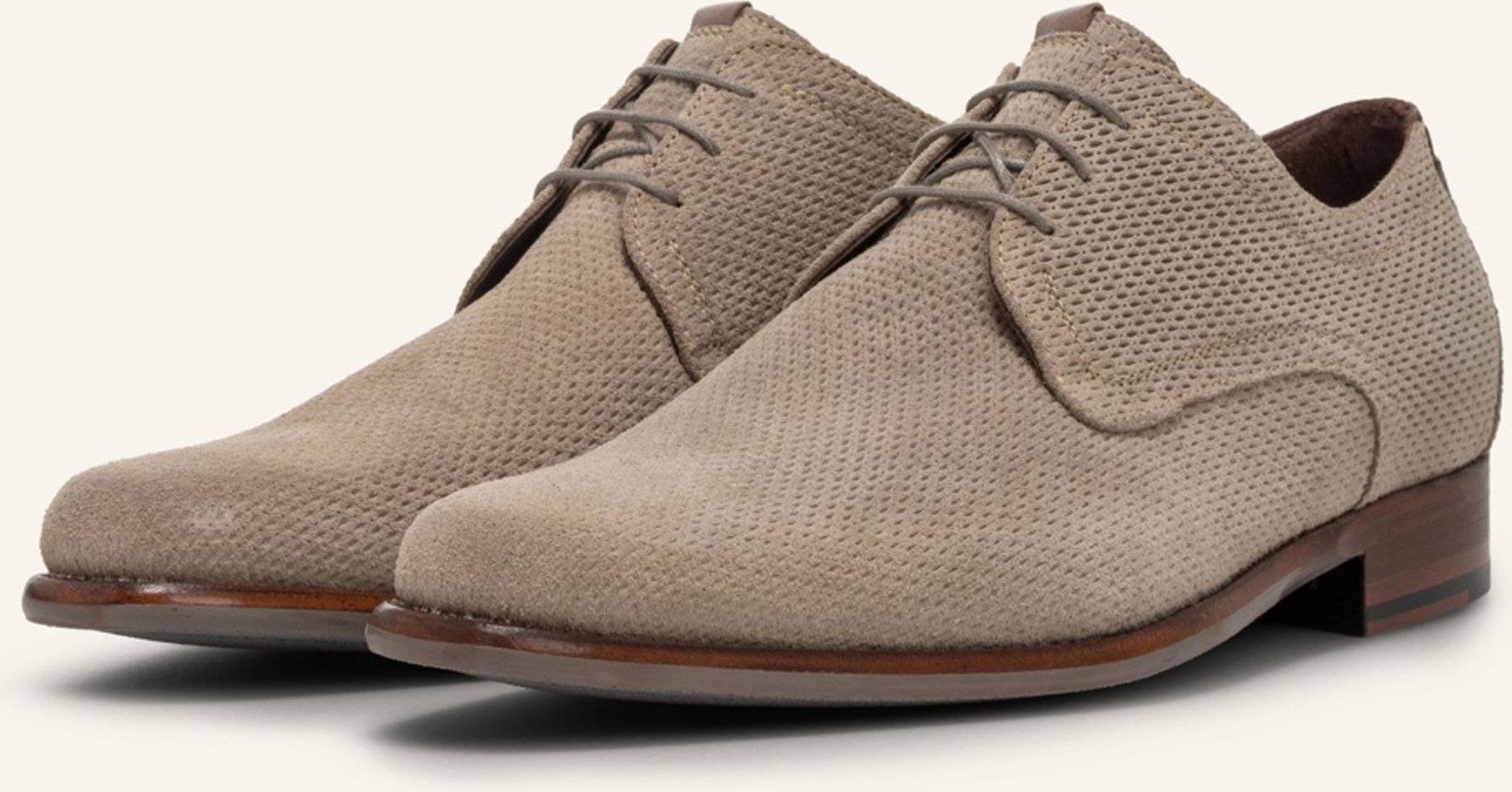 Floris Van Bommel Schnürer De Draver 03 beige