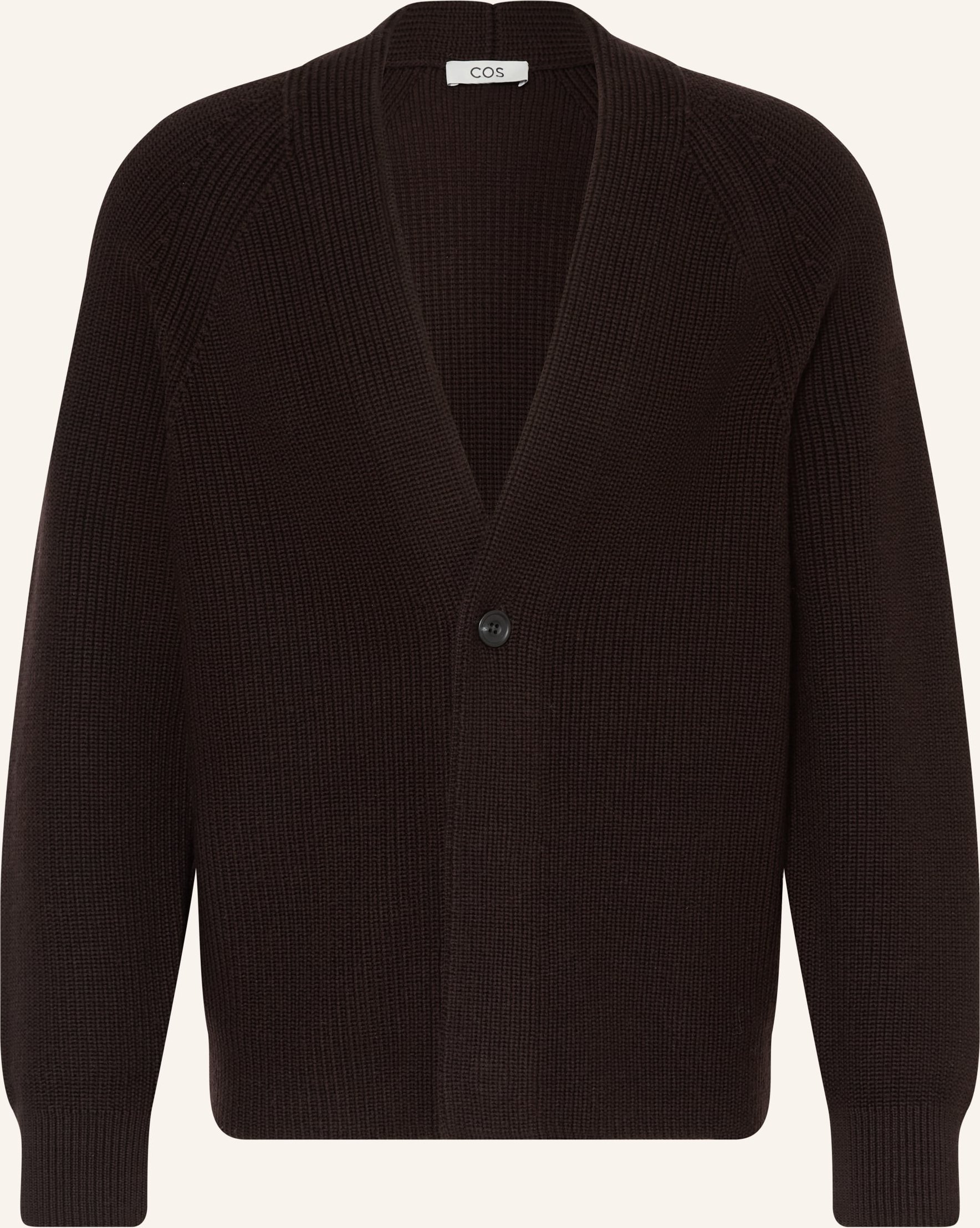 Cos Strickjacke Asher braun