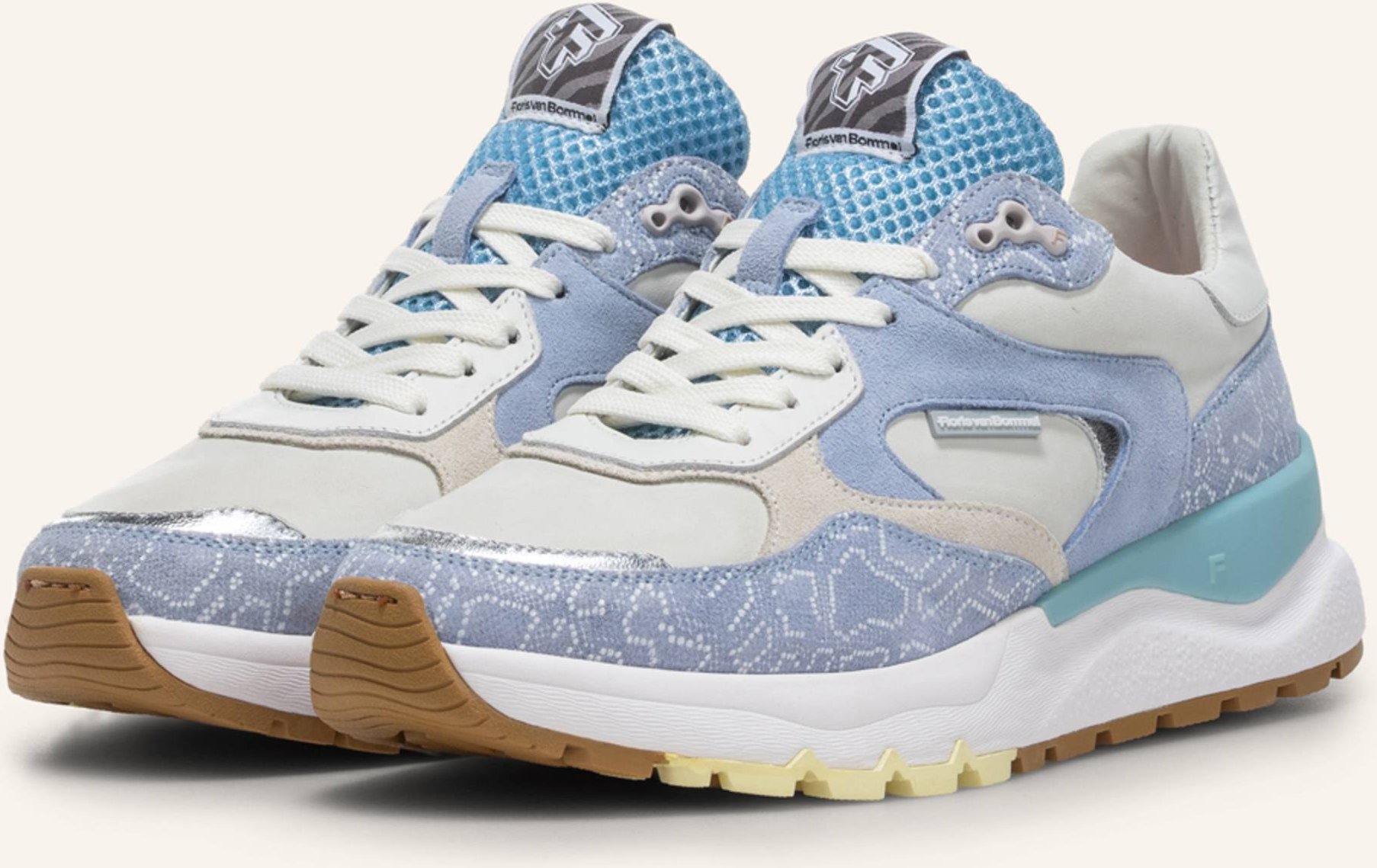 Floris Van Bommel Sneaker Treni 02 blau