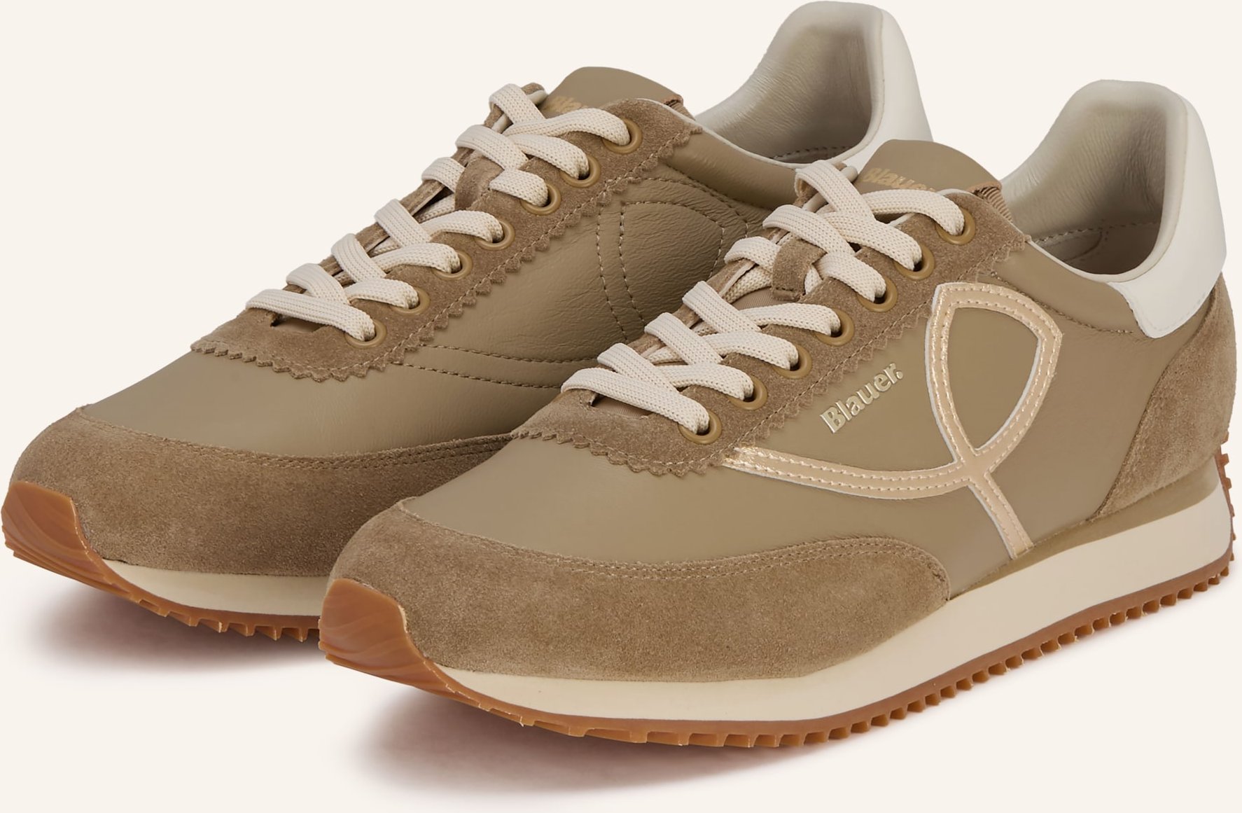 Blauer Sneaker Lorain gruen