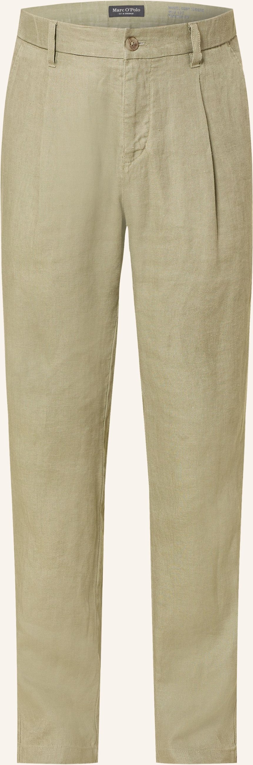 Marc O'polo Leinenchino Osby Tapered Fit gruen