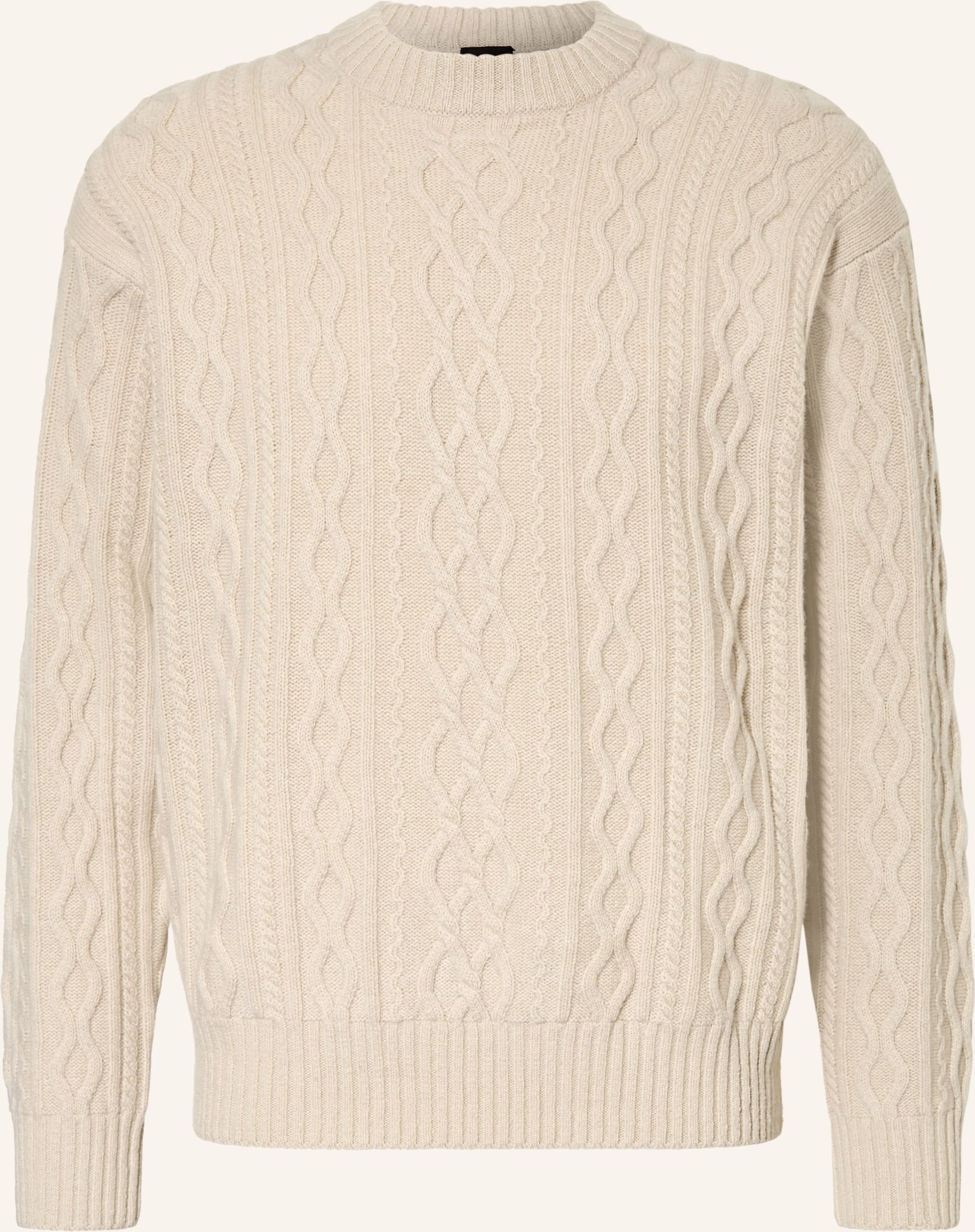 Boss Pullover Kableto beige
