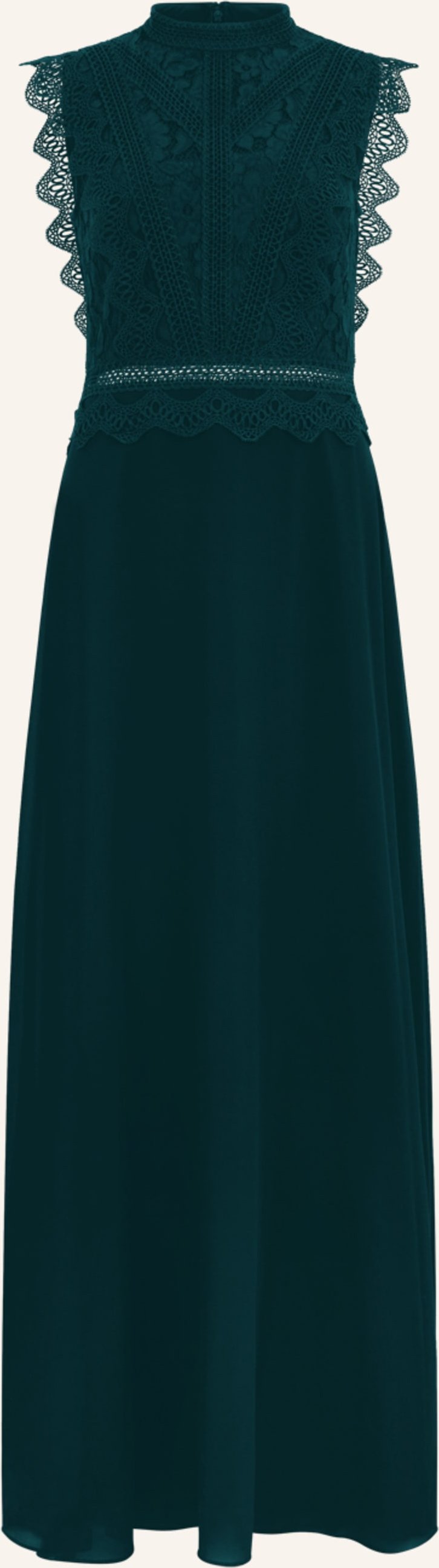 Apart Abendkleid Mit Spitze gruen