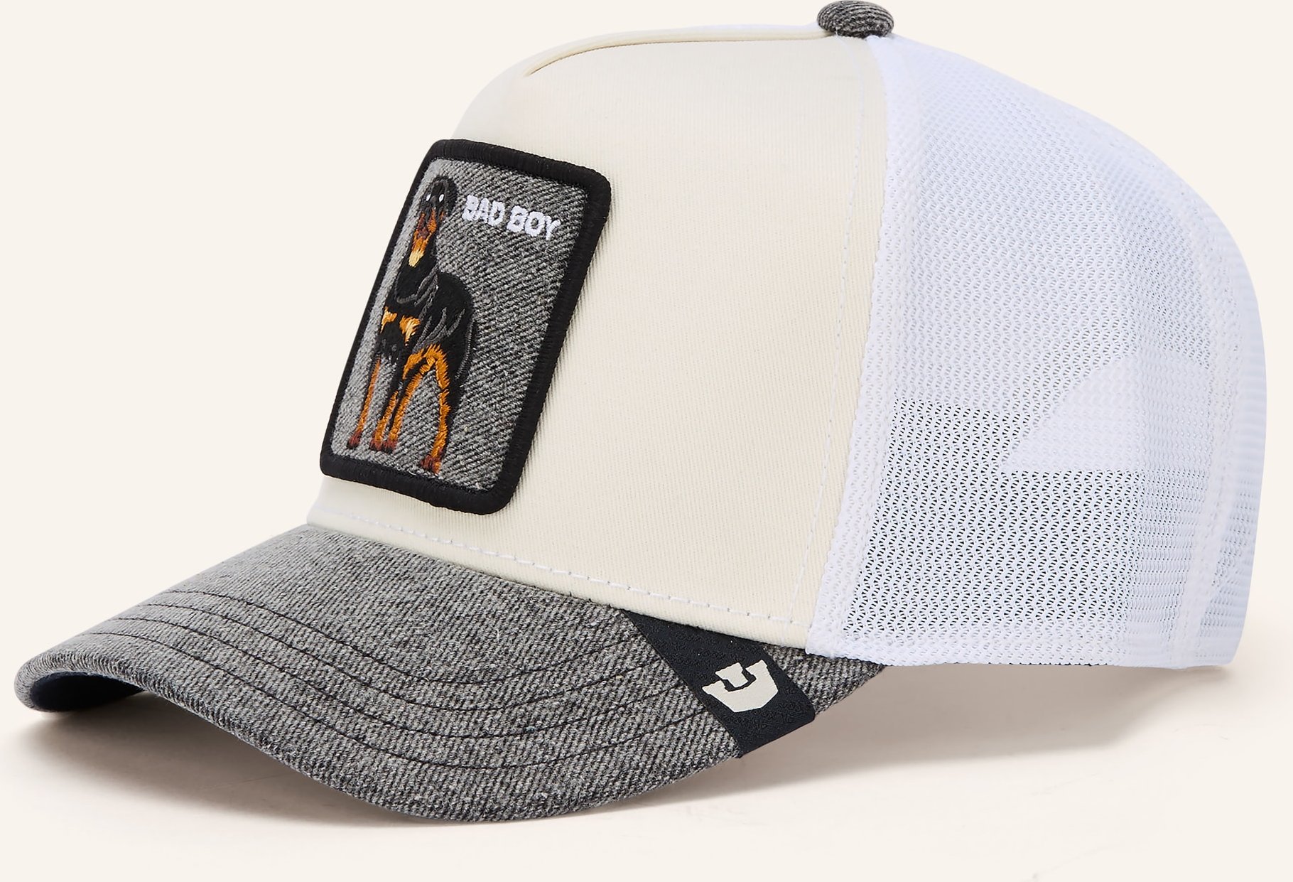 Goorin Bros. Cap Denim Bad Boy grau