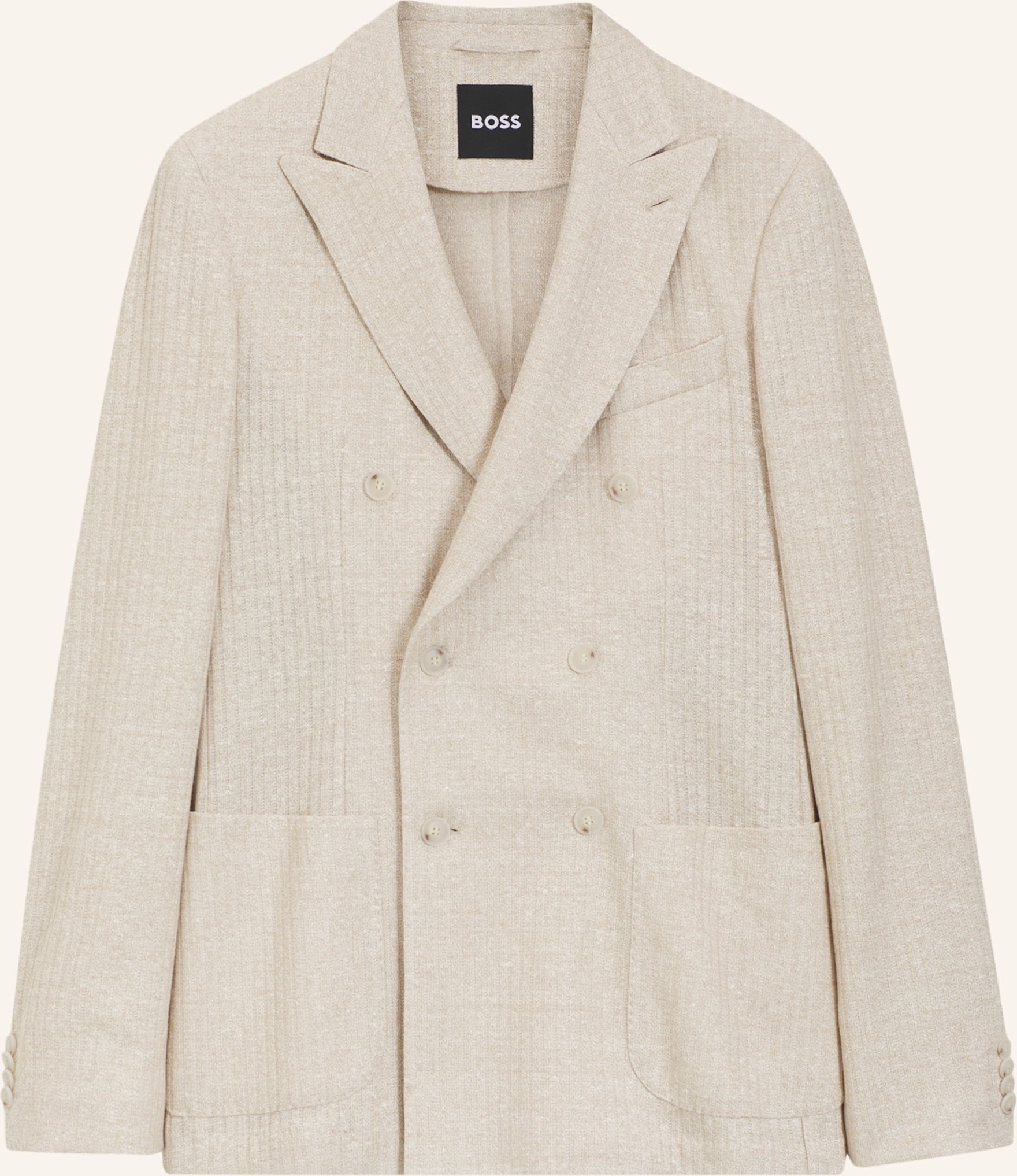 Boss Blazer C-Hanry-J-Db-262 Slim Fit beige