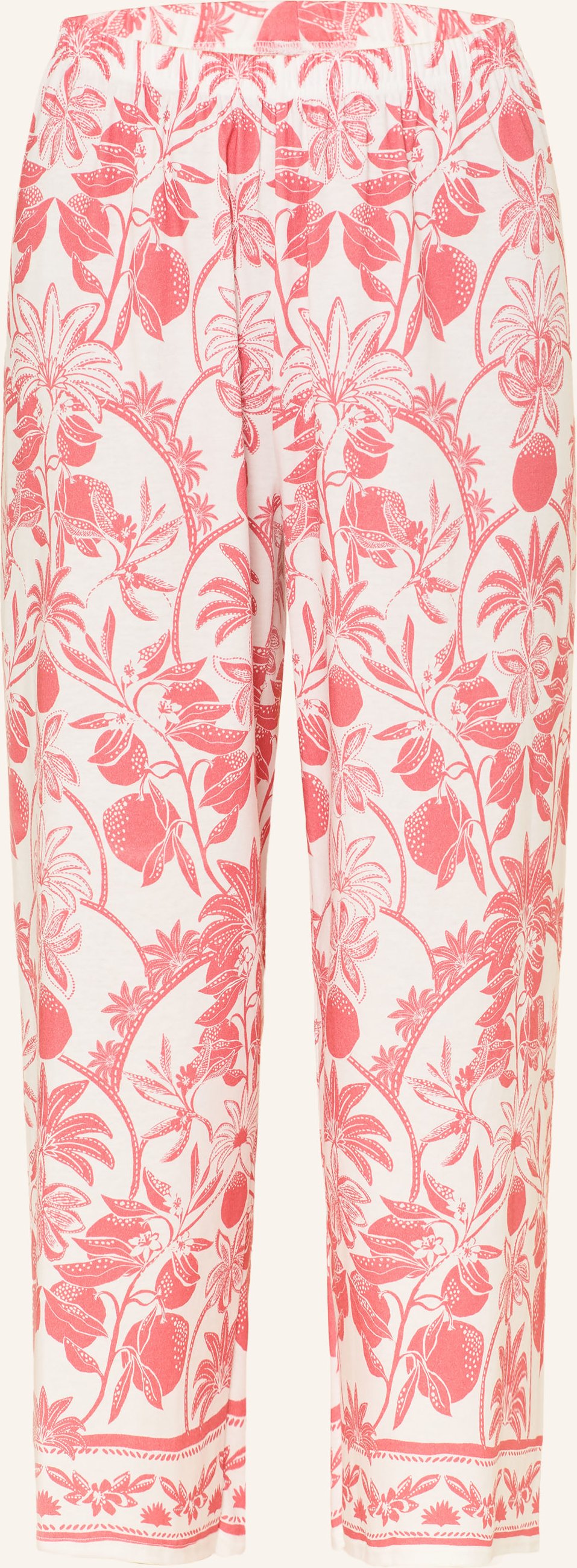 Calida 7/8-Schlafhose Favourites Beach weiss