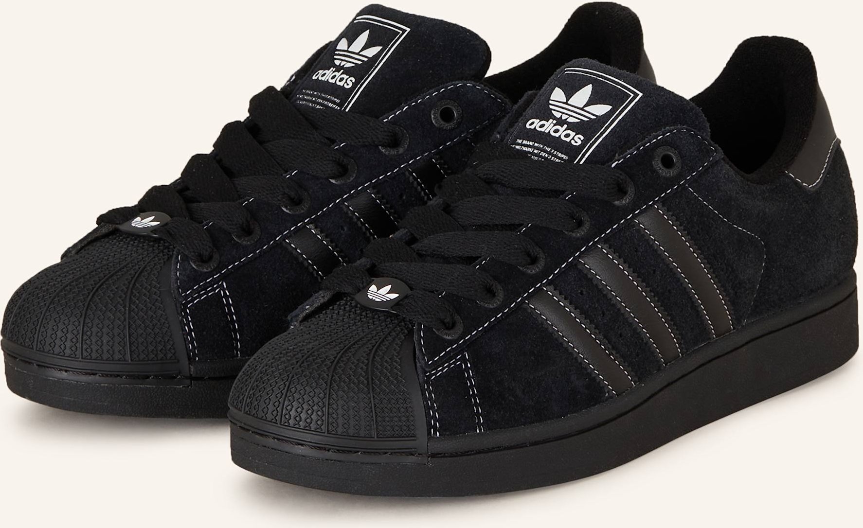 Adidas Originals Sneaker Superstar schwarz