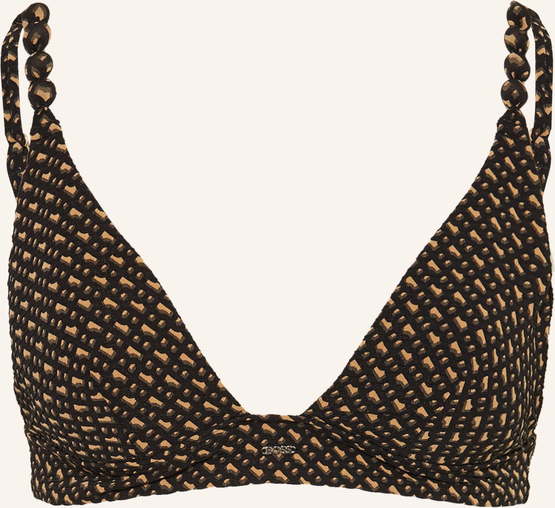 Boss Triangel-Bikini-Top Boss Pearl blau