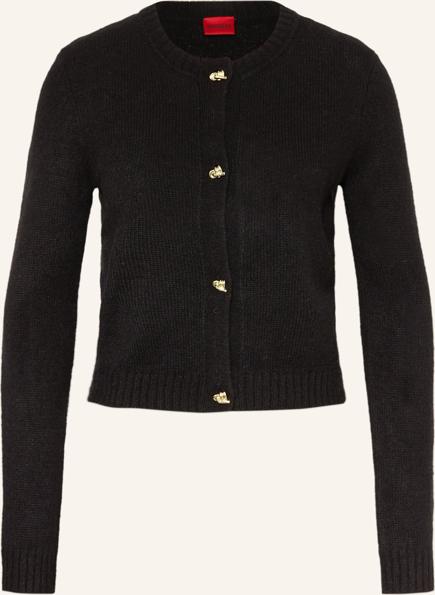 Thumbnail - Hugo Strickjacke Sira schwarz