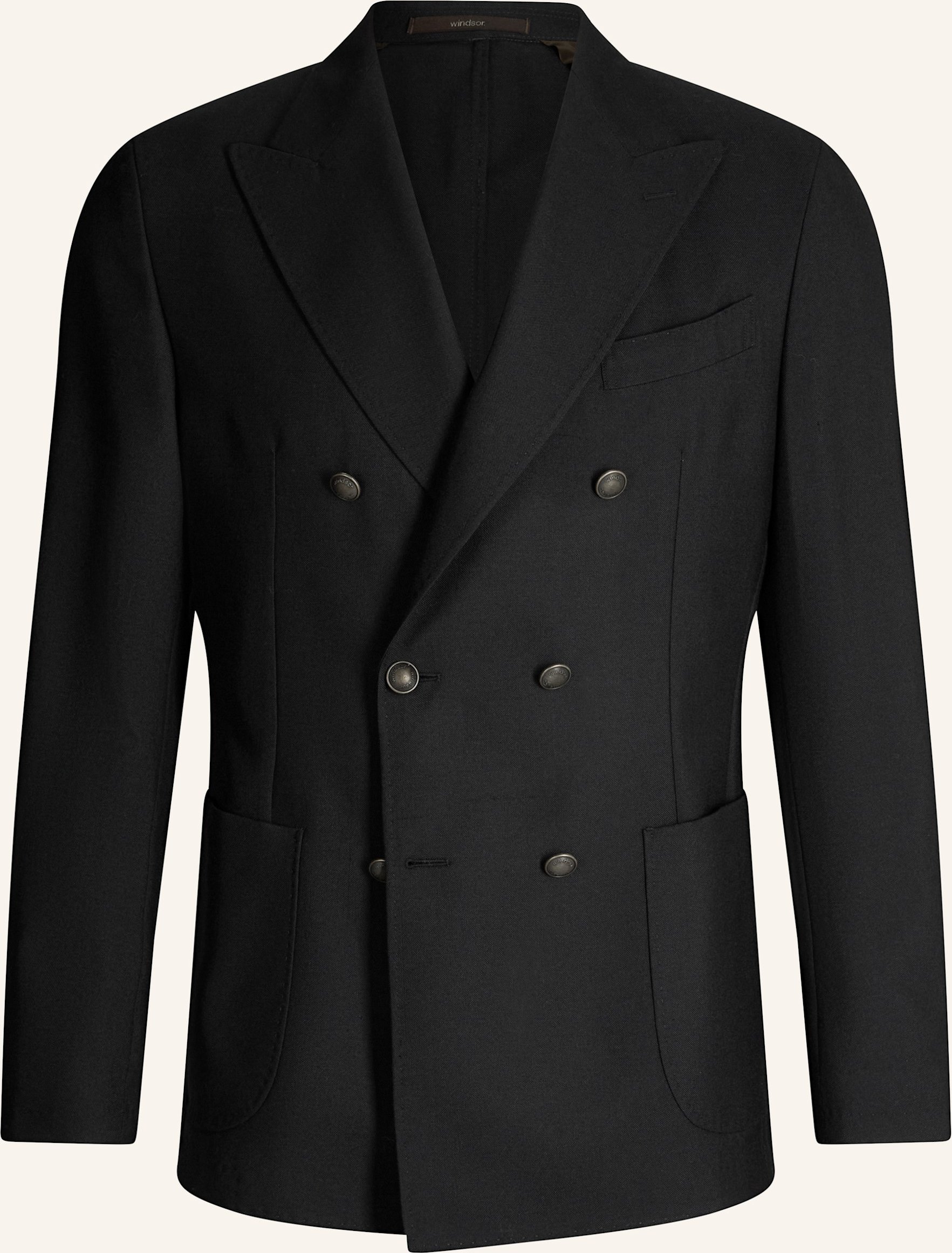 Windsor. Sakko schwarz