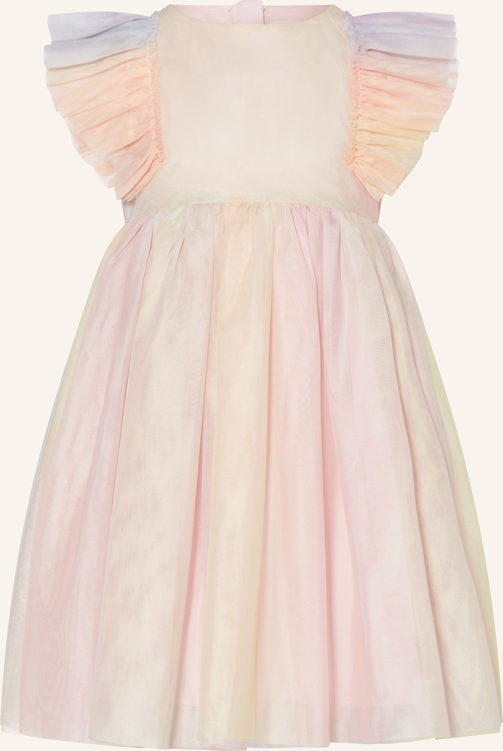 S.Oliver Red Kleid Mit Volants rosa