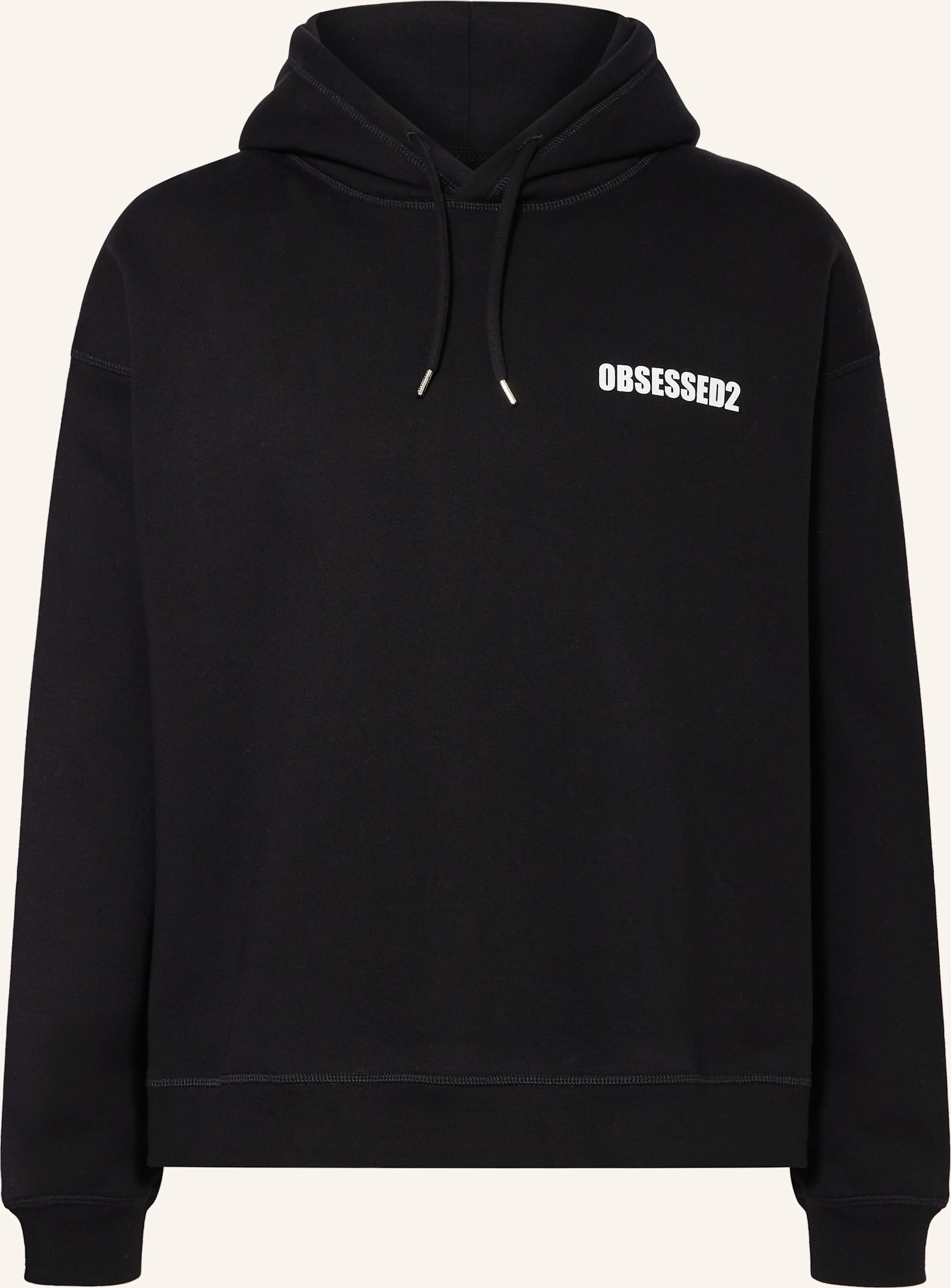 dsquared2 Hoodie obsessed2 schwarz