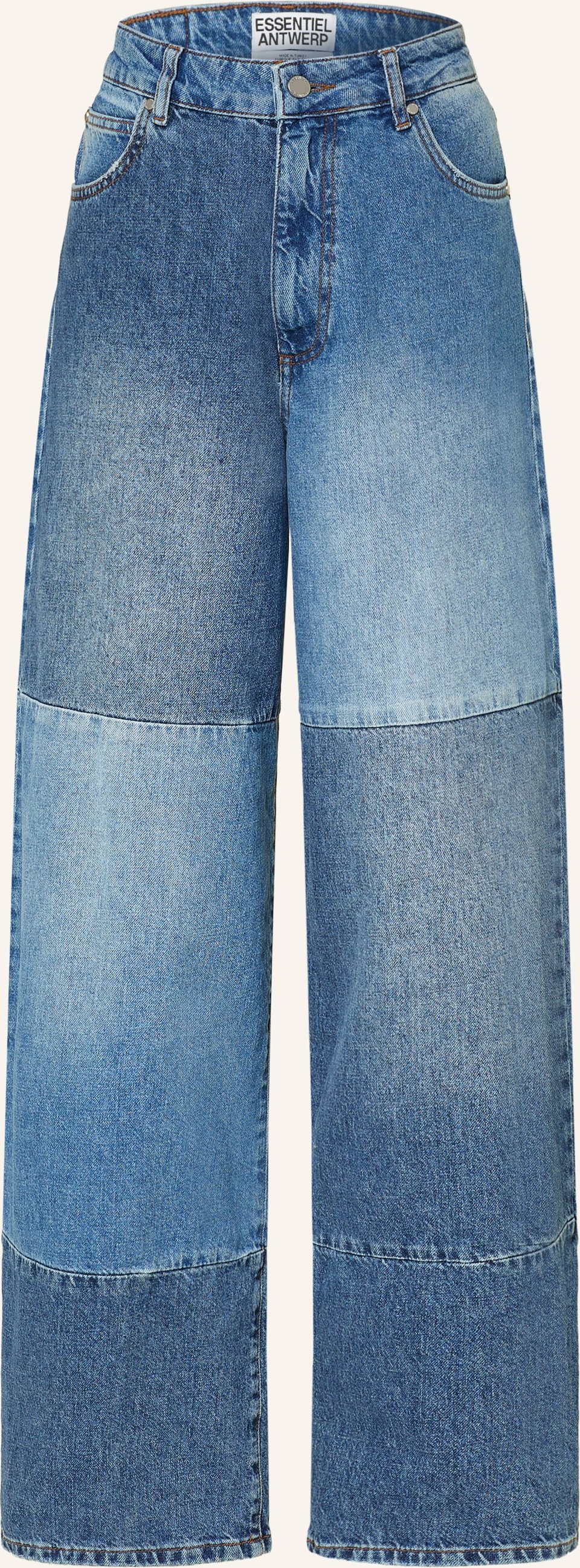 Essentiel Antwerp Wide Leg Jeans Jee blau
