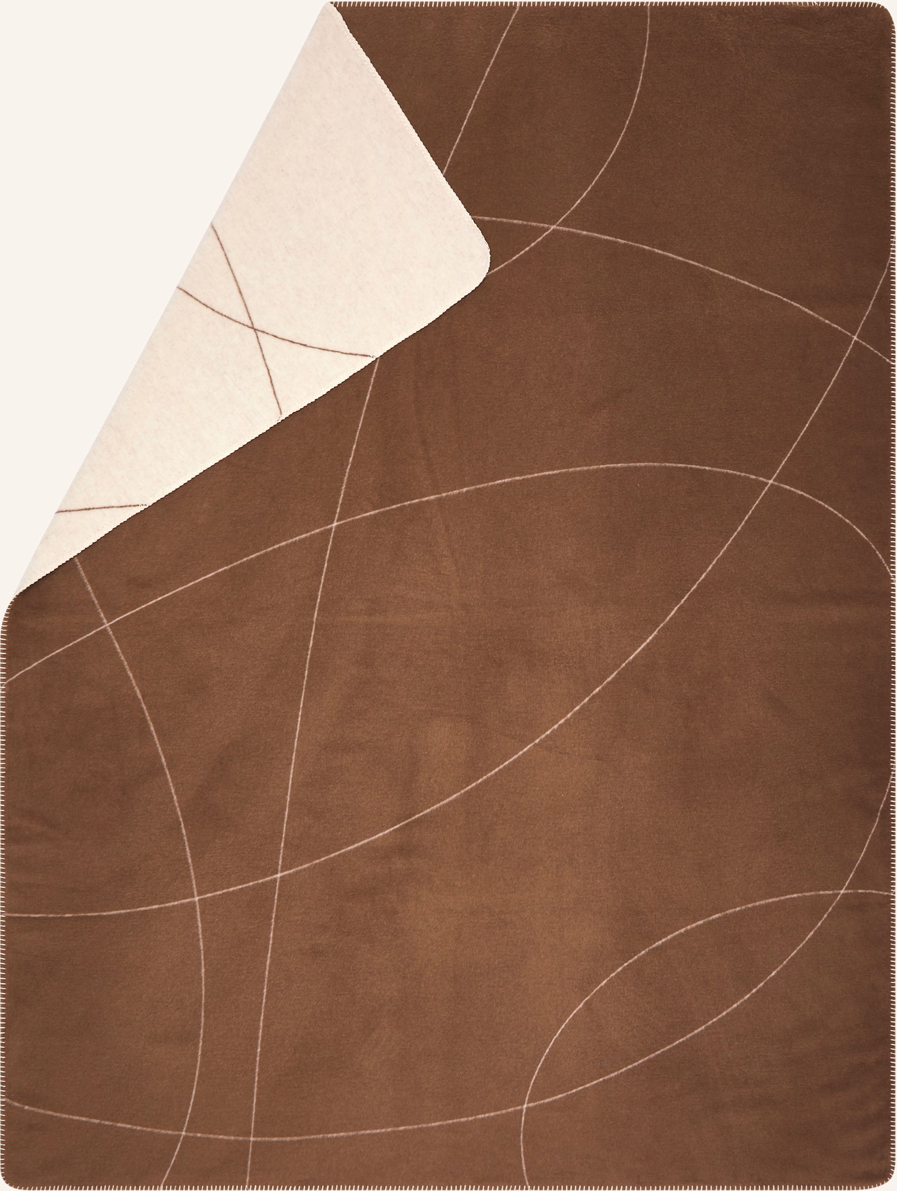 David Fussenegger Plaid Savona braun