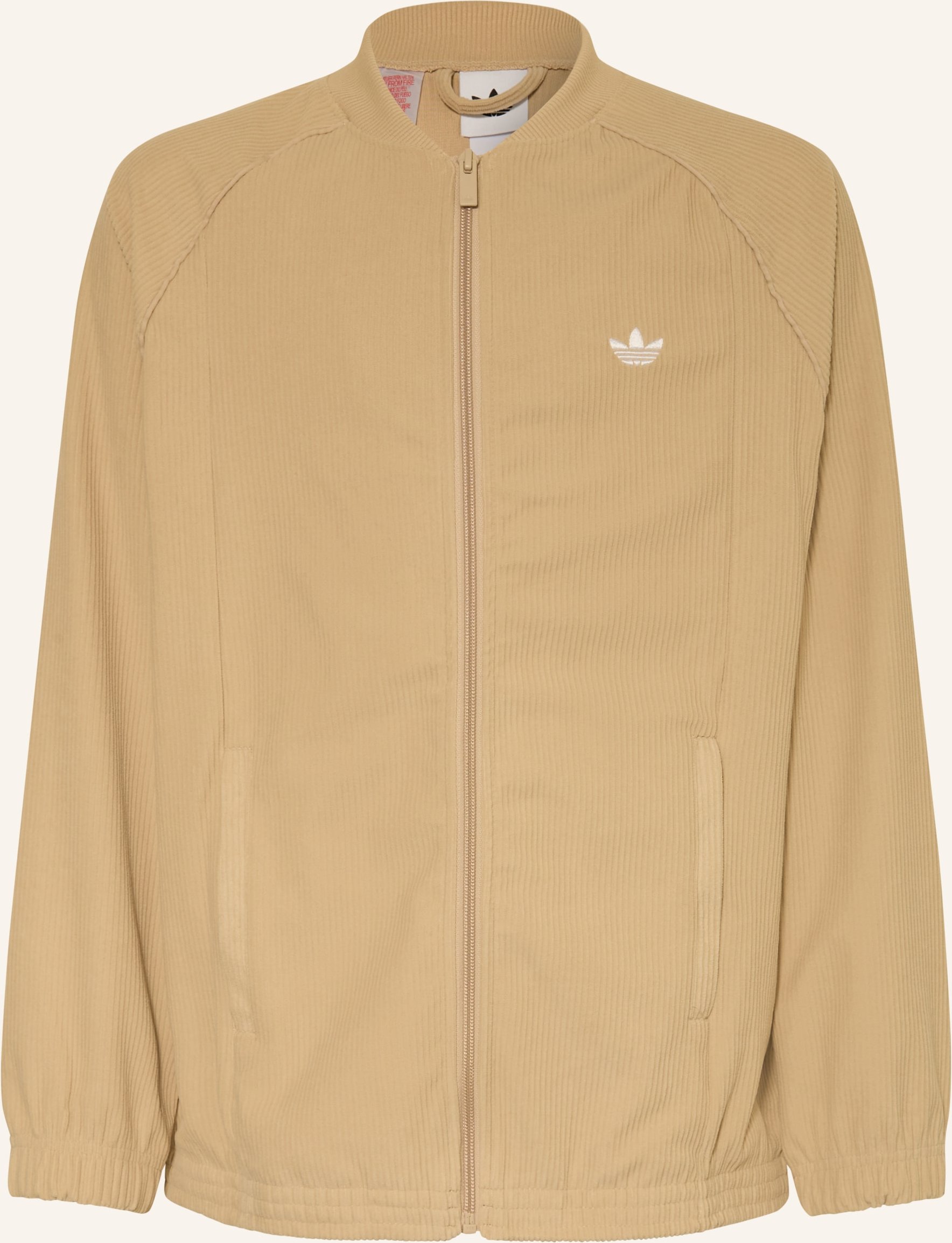 Adidas Originals Cordblouson Sst Oversize Corduroy Originals beige