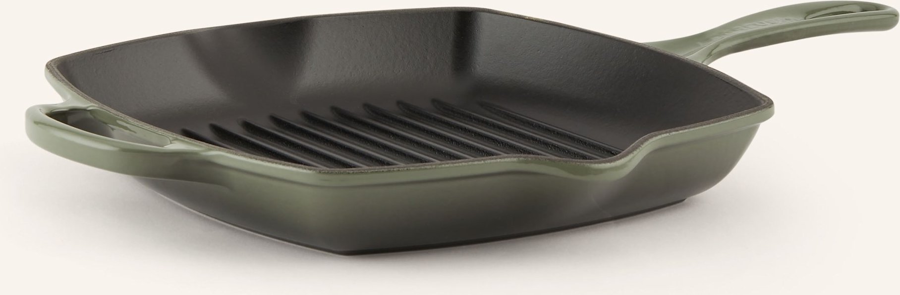 Le Creuset Grillpfanne Signature gruen