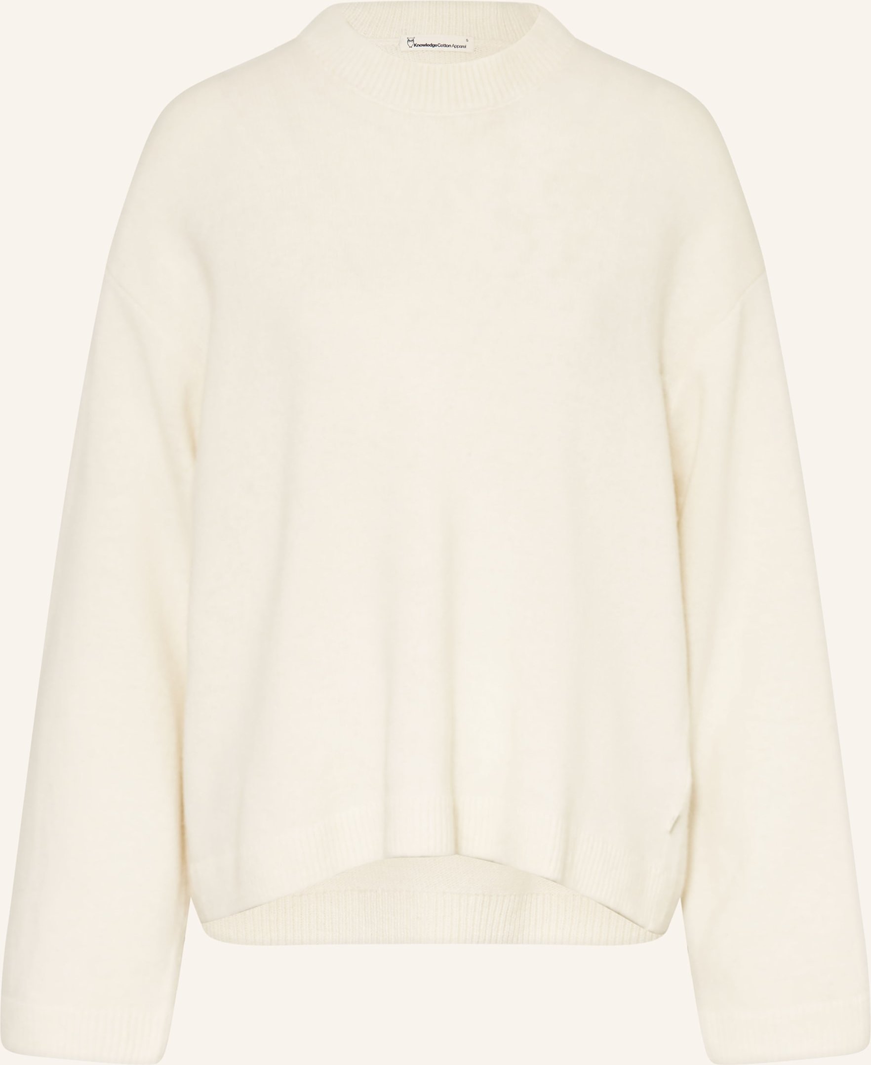 Knowledgecotton Apparel Pullover weiss