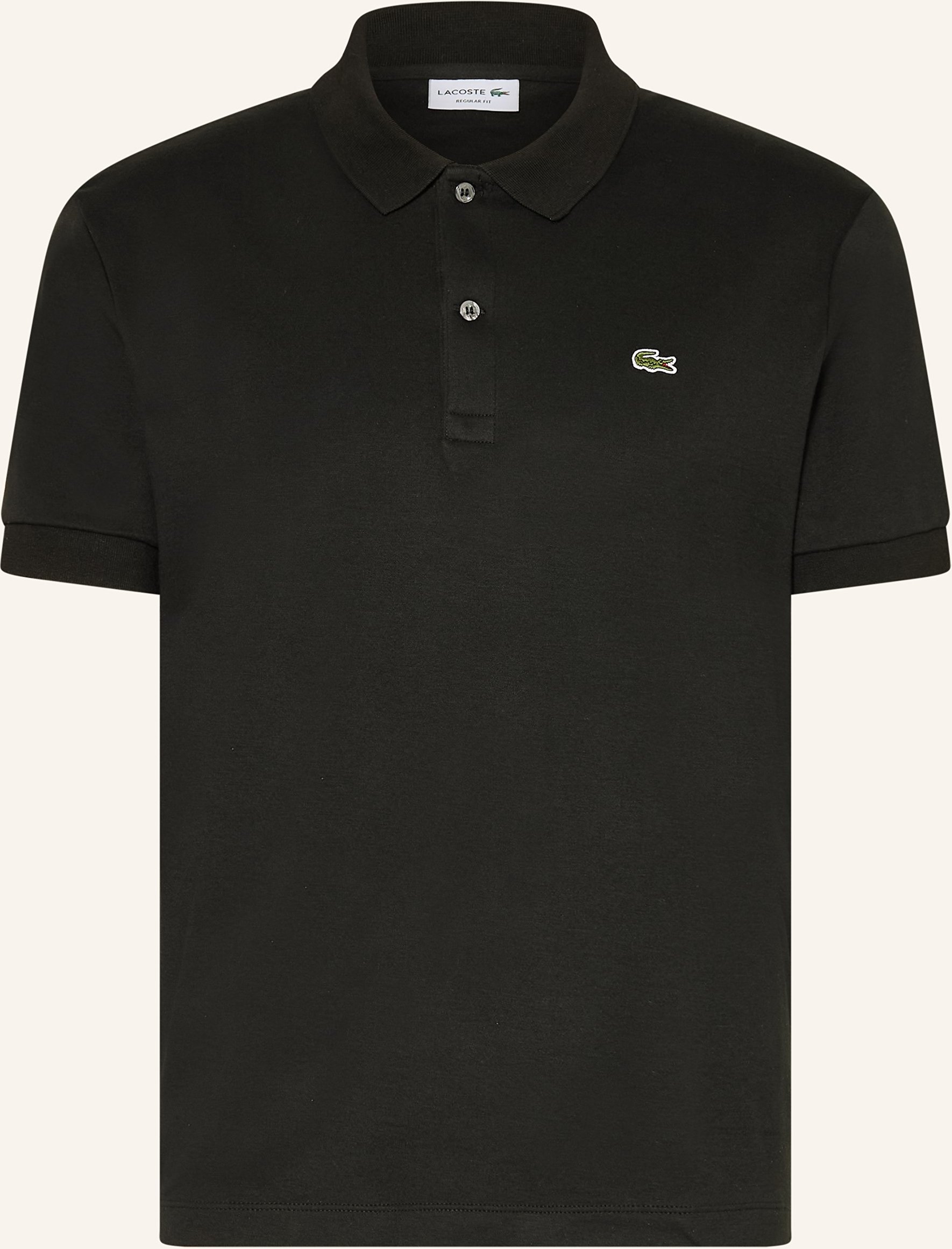 Lacoste Jersey-Poloshirt schwarz