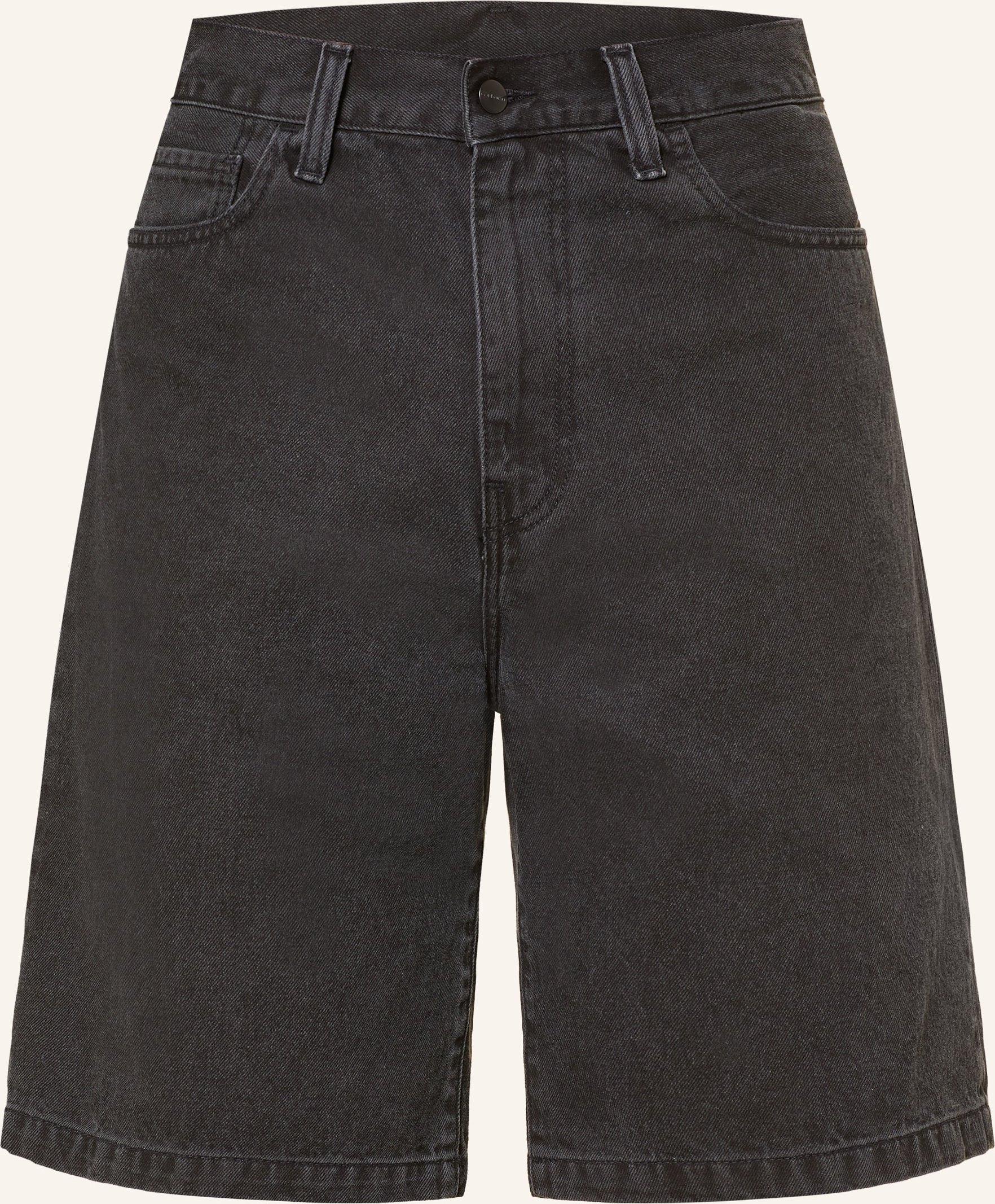 Carhartt Wip Jeansshorts Landon Loose Fit schwarz