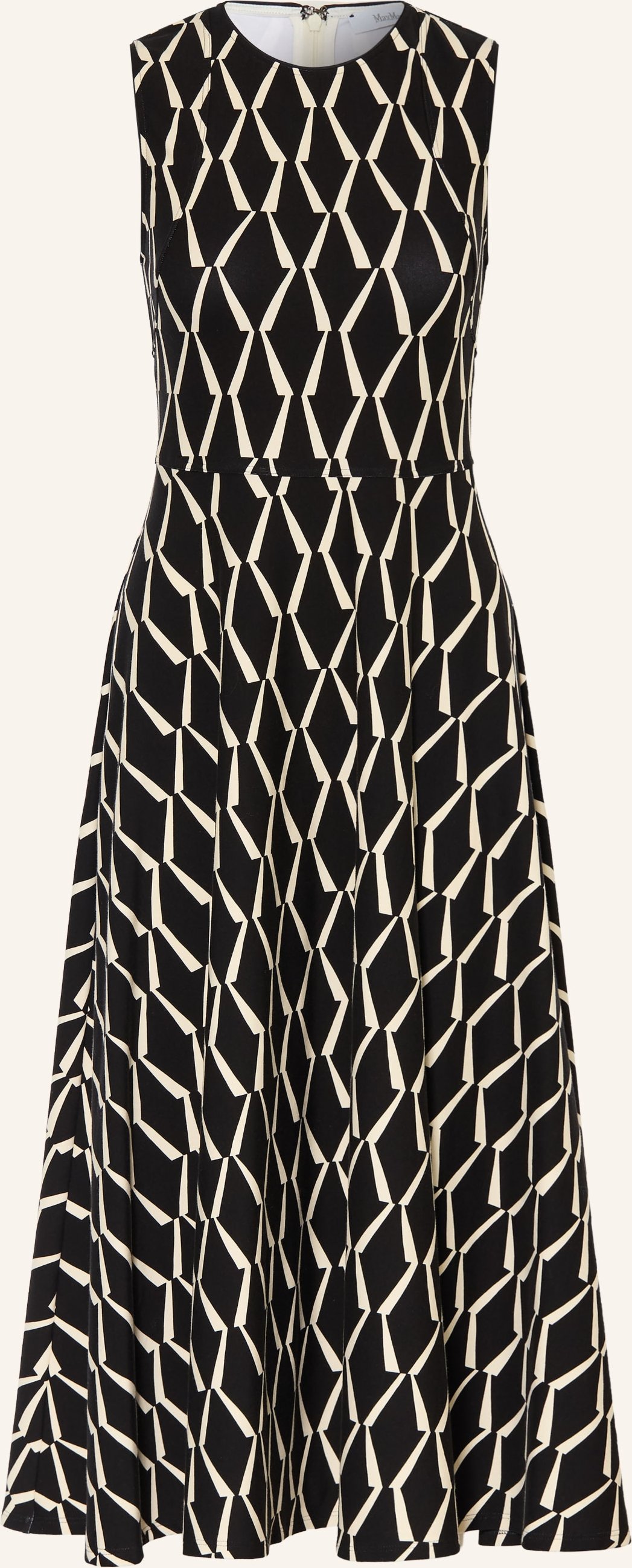 Max Mara Jerseykleid Lampara schwarz