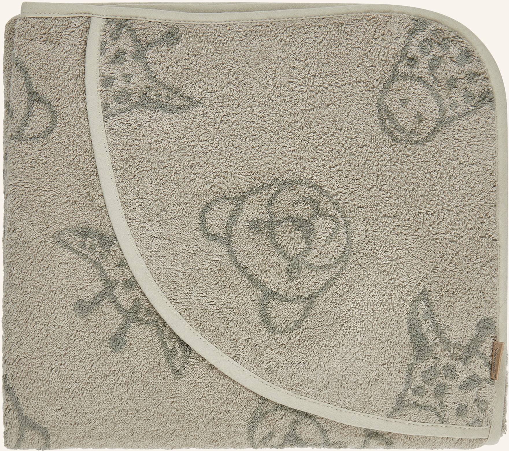 Sterntaler Kapuzenbadetuch 100X100 Cm Löwe Leo grau