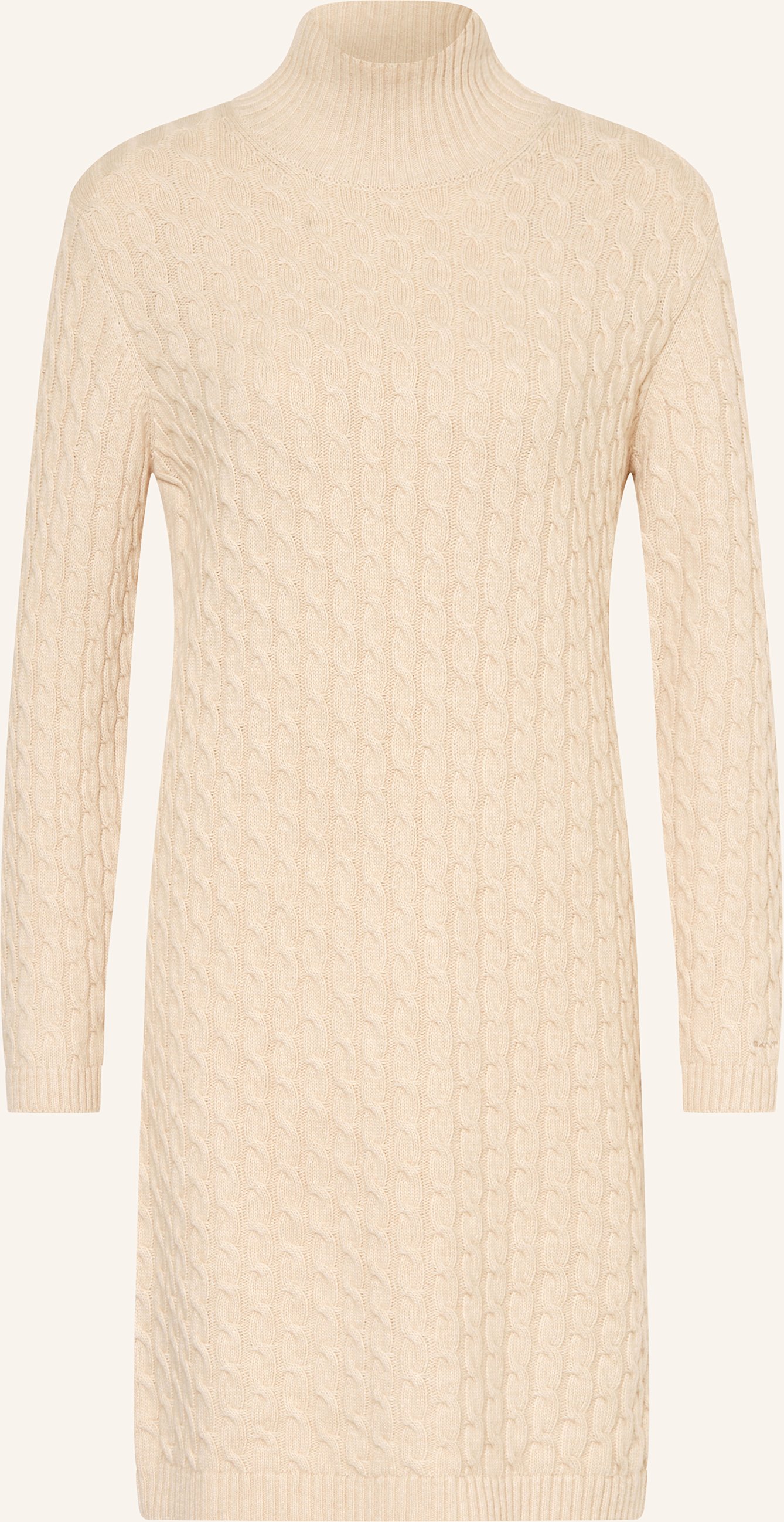 Thumbnail - Gant Stickkleid beige