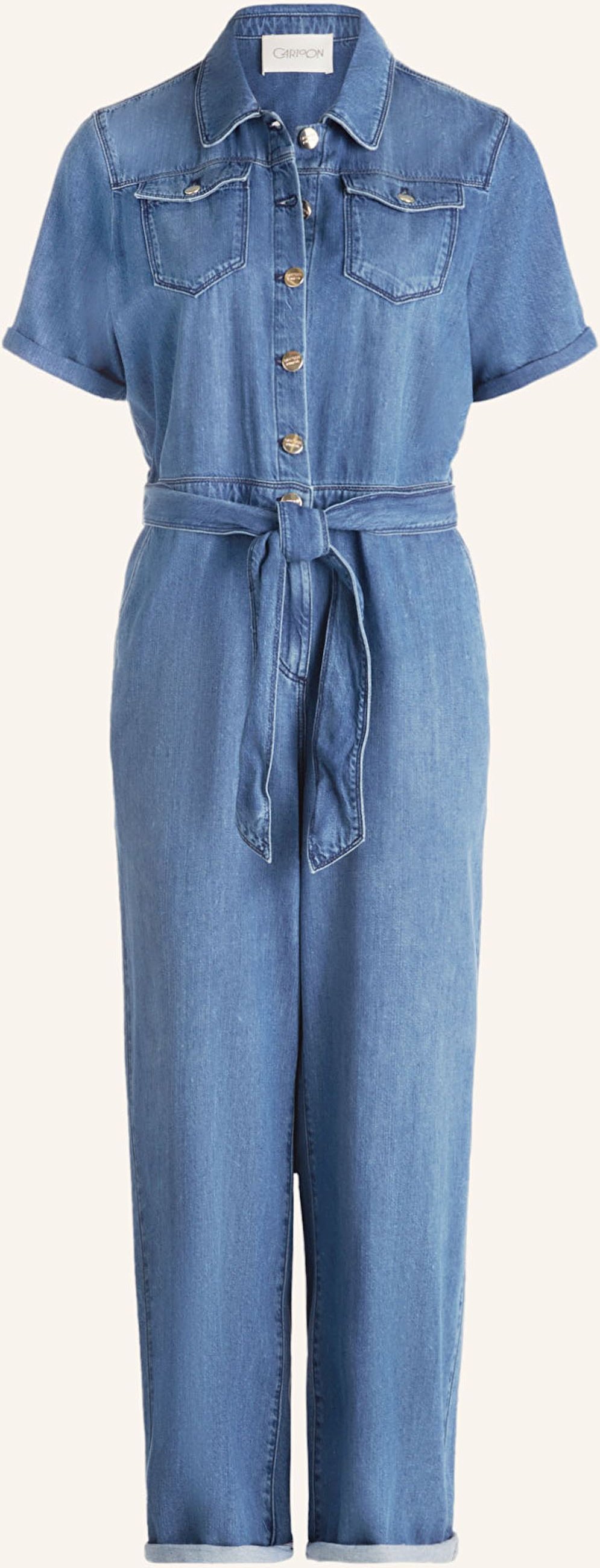 Cartoon Jeans-Jumpsuit blau