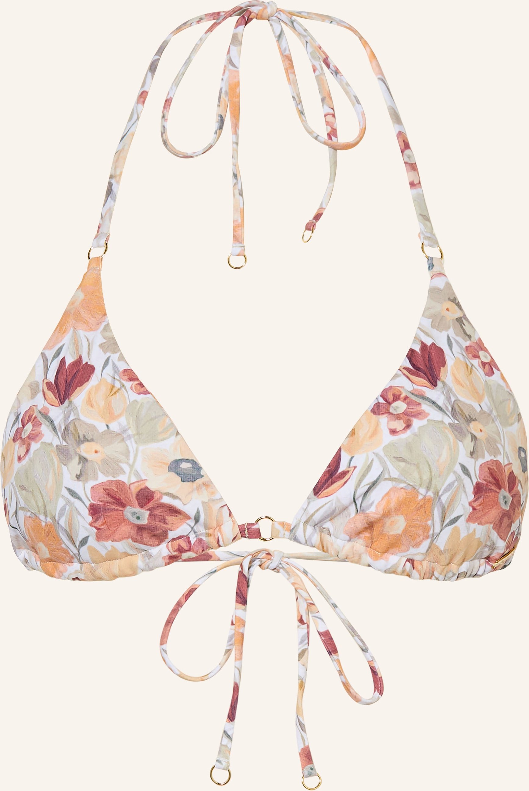 Ninety-9 Triangel-Bikini-Top Positano beige