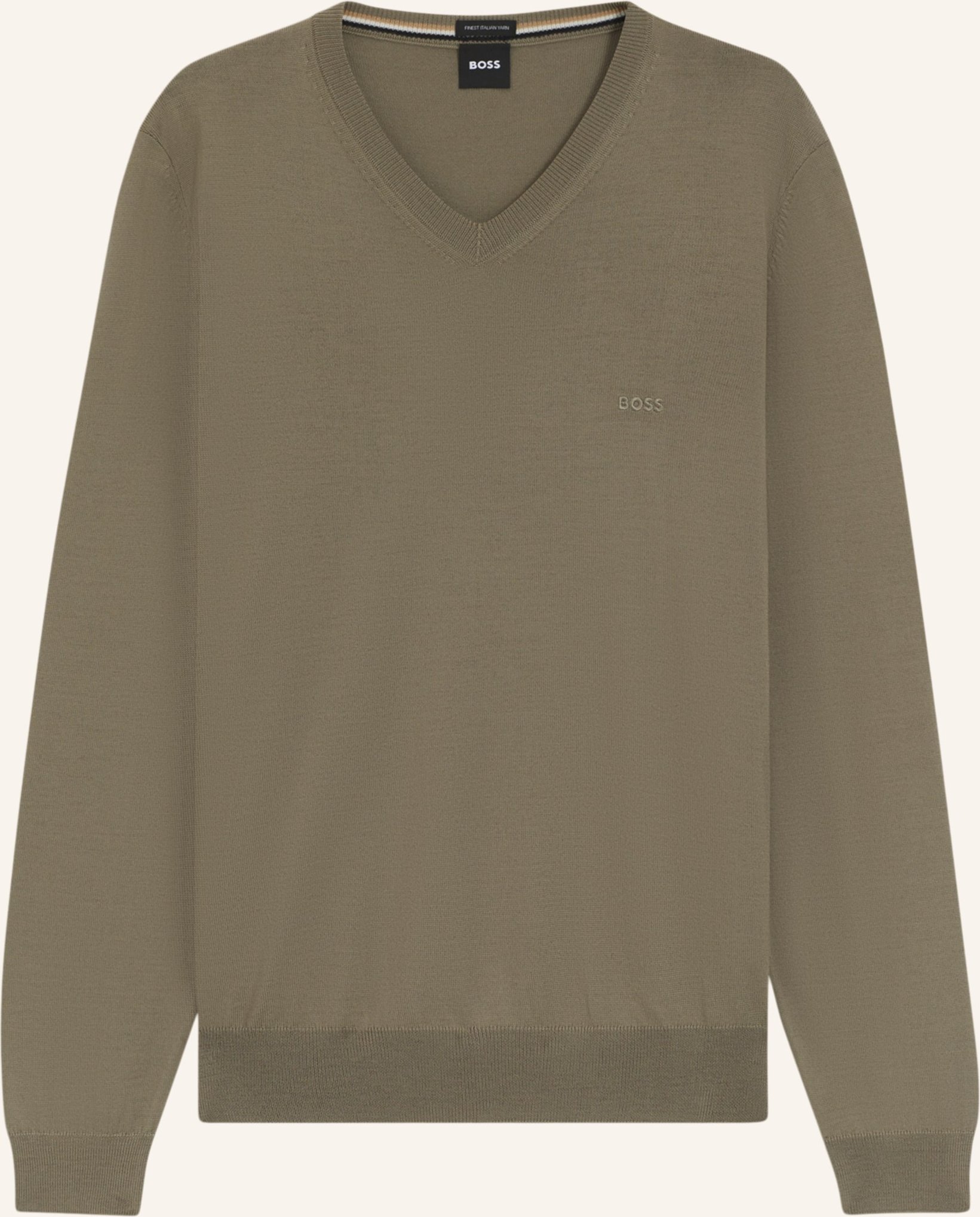 Thumbnail - Boss Pullover Baram-L Regular Fit braun