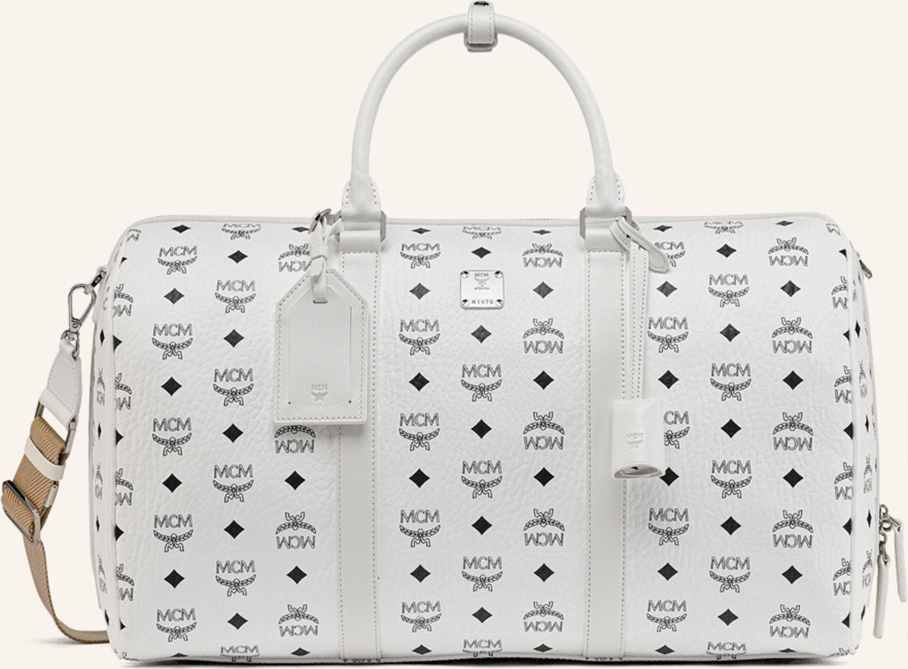 Thumbnail - Mcm Weekender Ottomar weiss