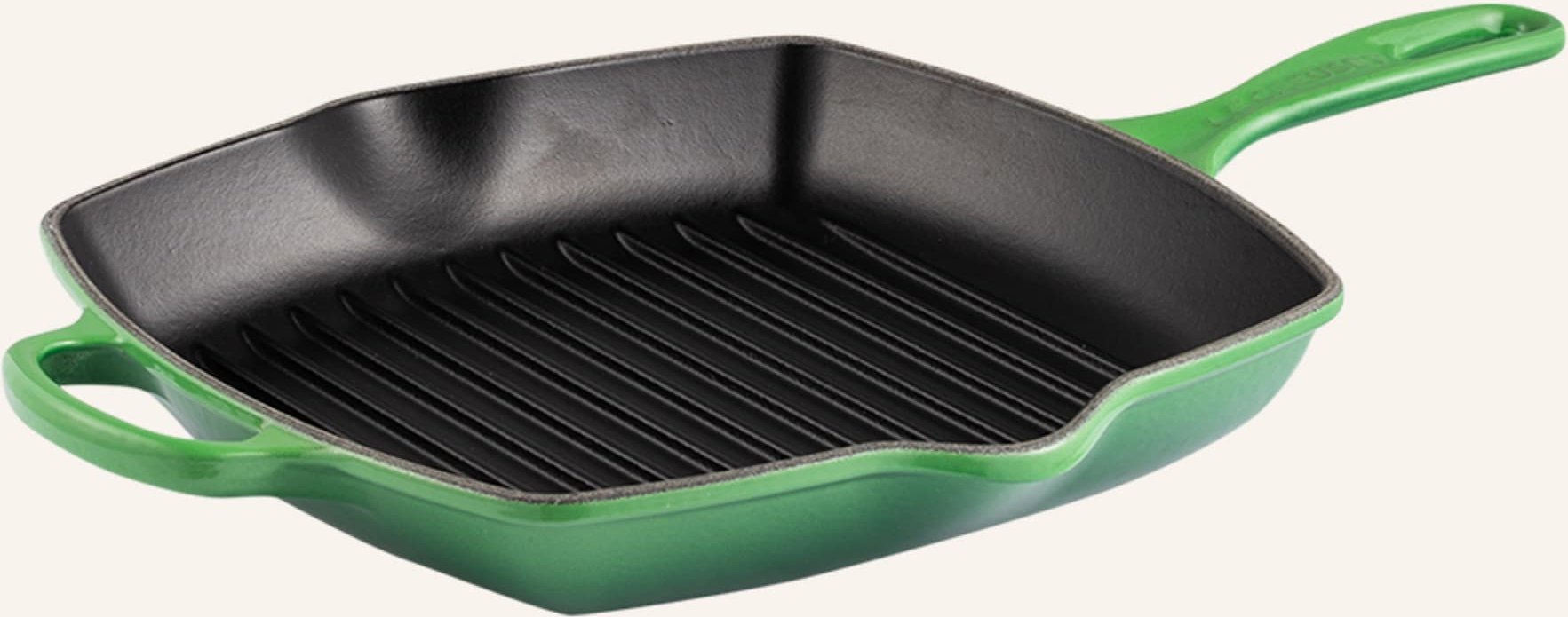 Le Creuset Grillpfanne Signature gruen