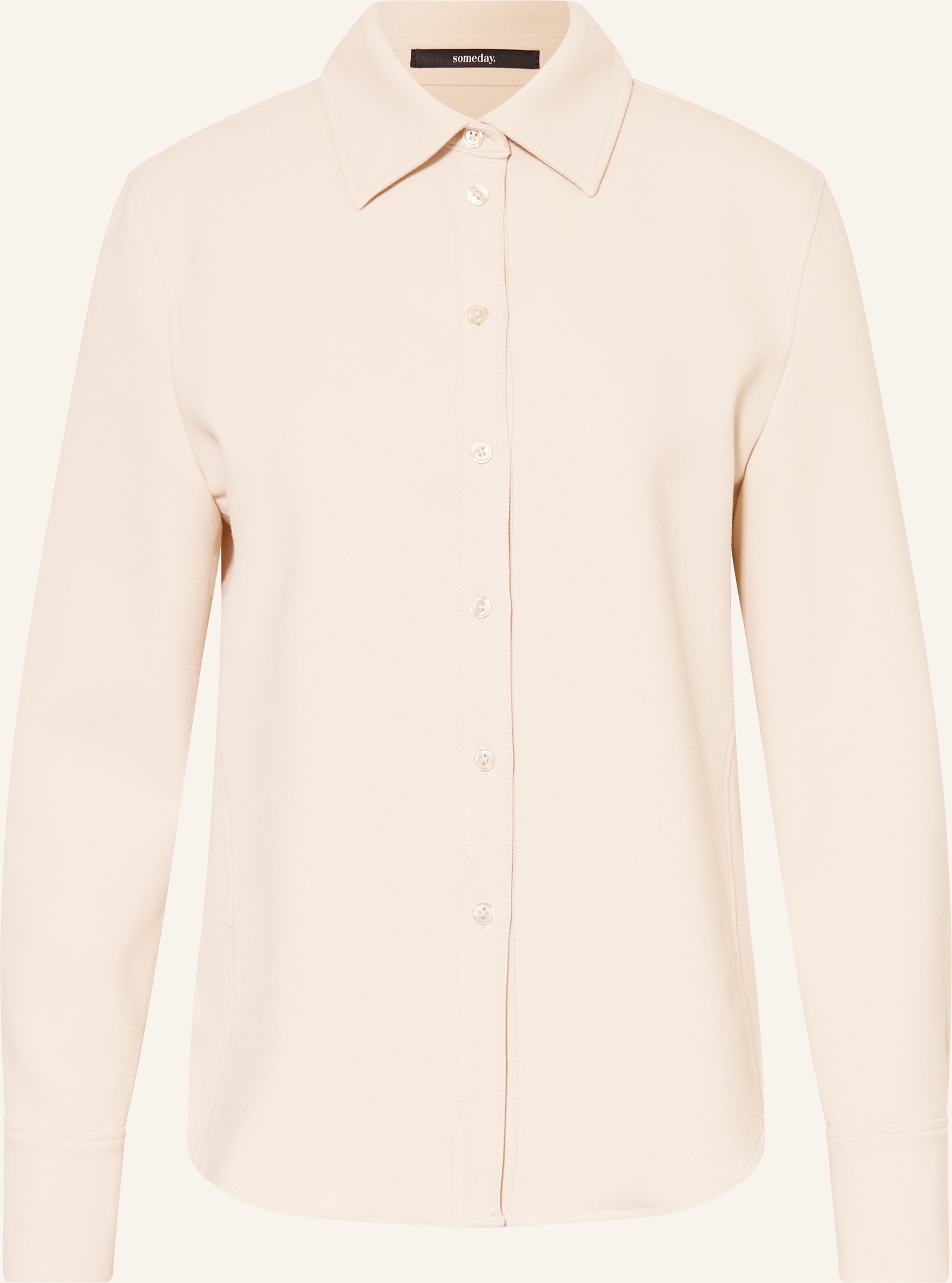 Someday Hemdbluse Zease beige