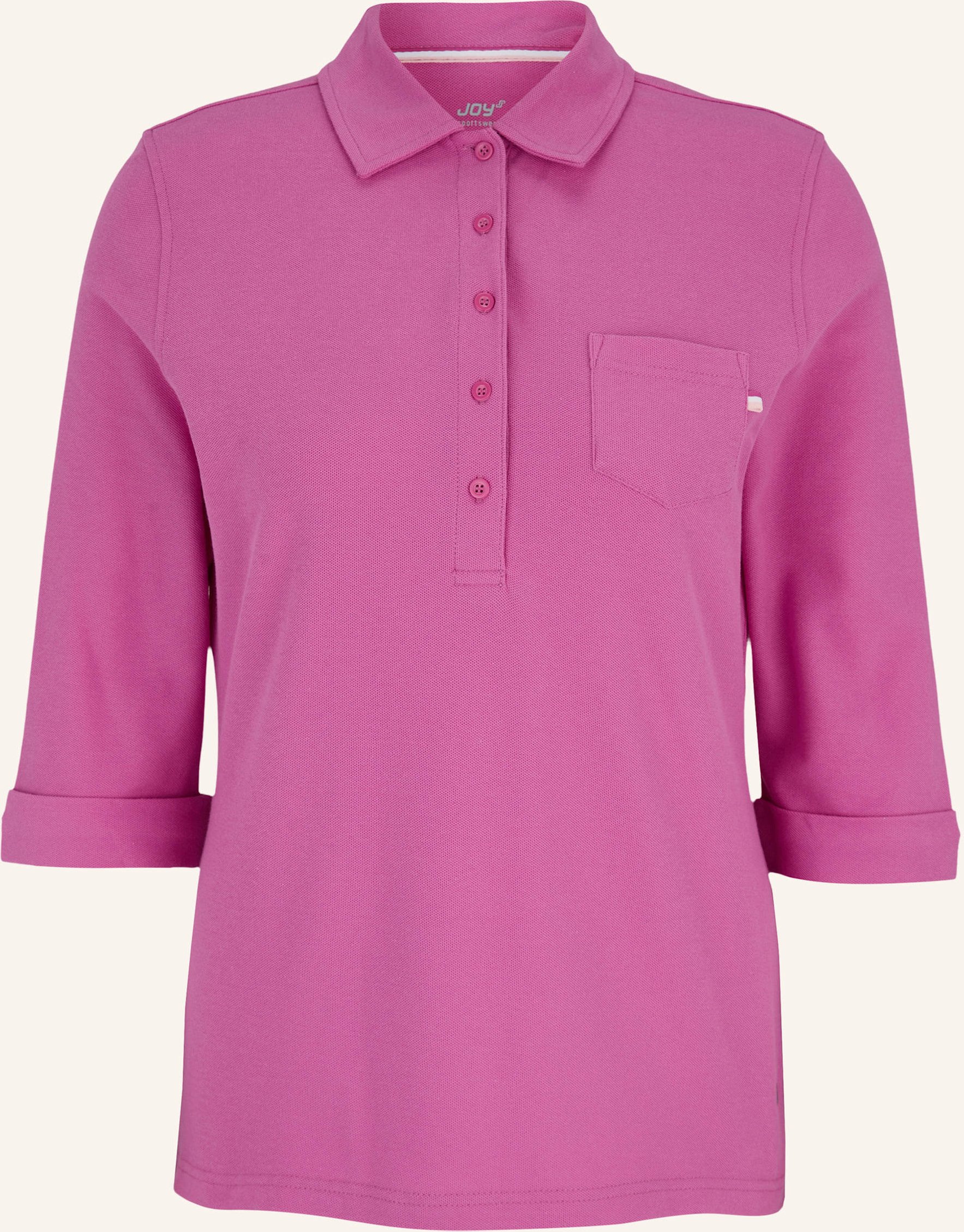 Joy Sportswear Piqué-Poloshirt Gisele Mit 3/4-Arm rosa