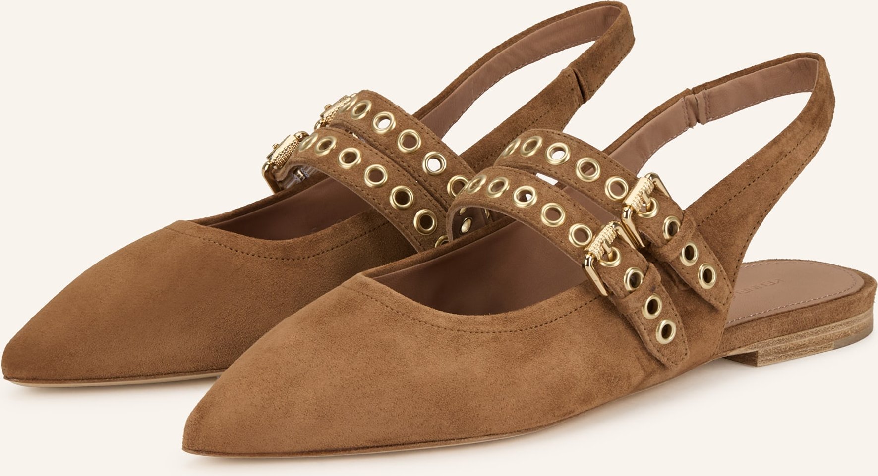 Kennel & Schmenger Slingballerinas Greta beige