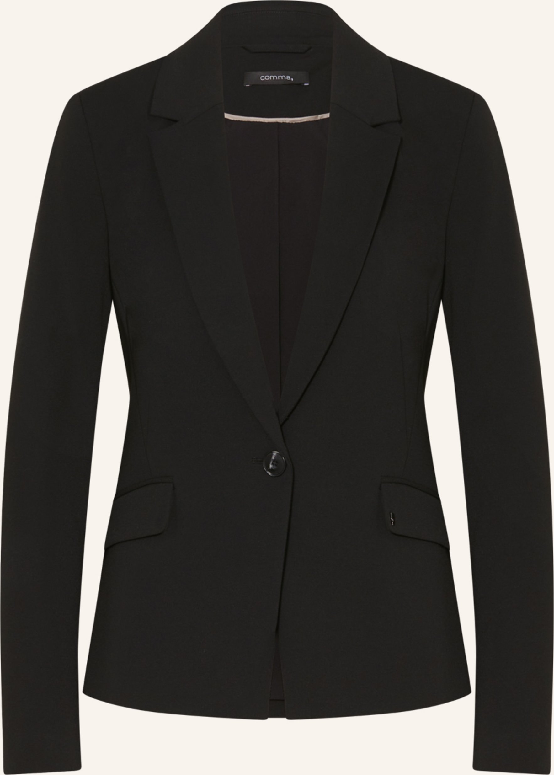 Thumbnail - Comma Jerseyblazer schwarz
